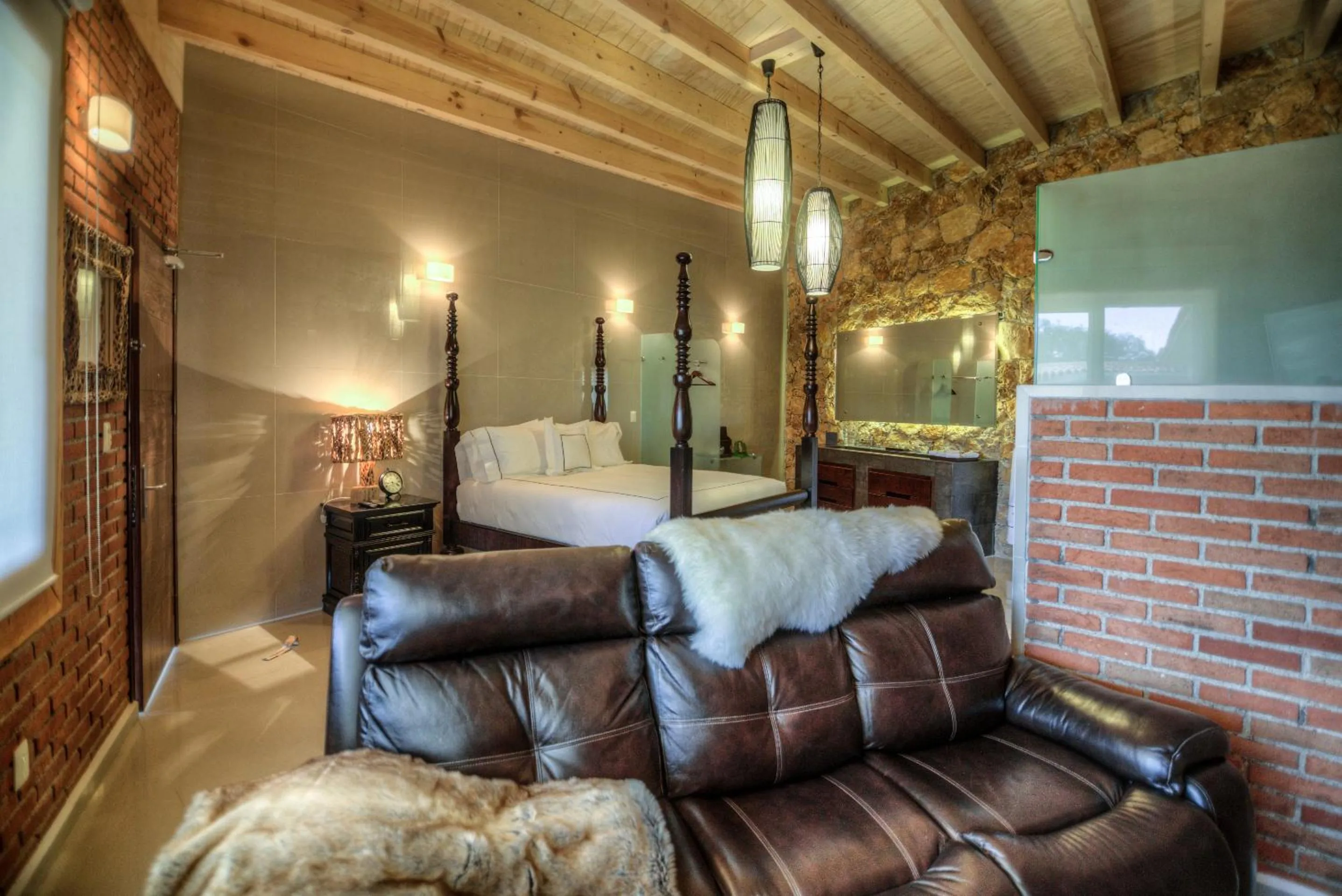 Bed in Hotel Boutique Matea