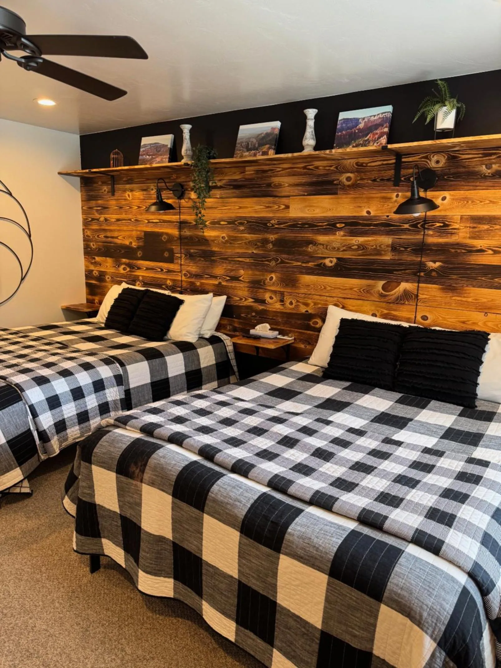 Photo of the whole room, Bed in The Panguitch House