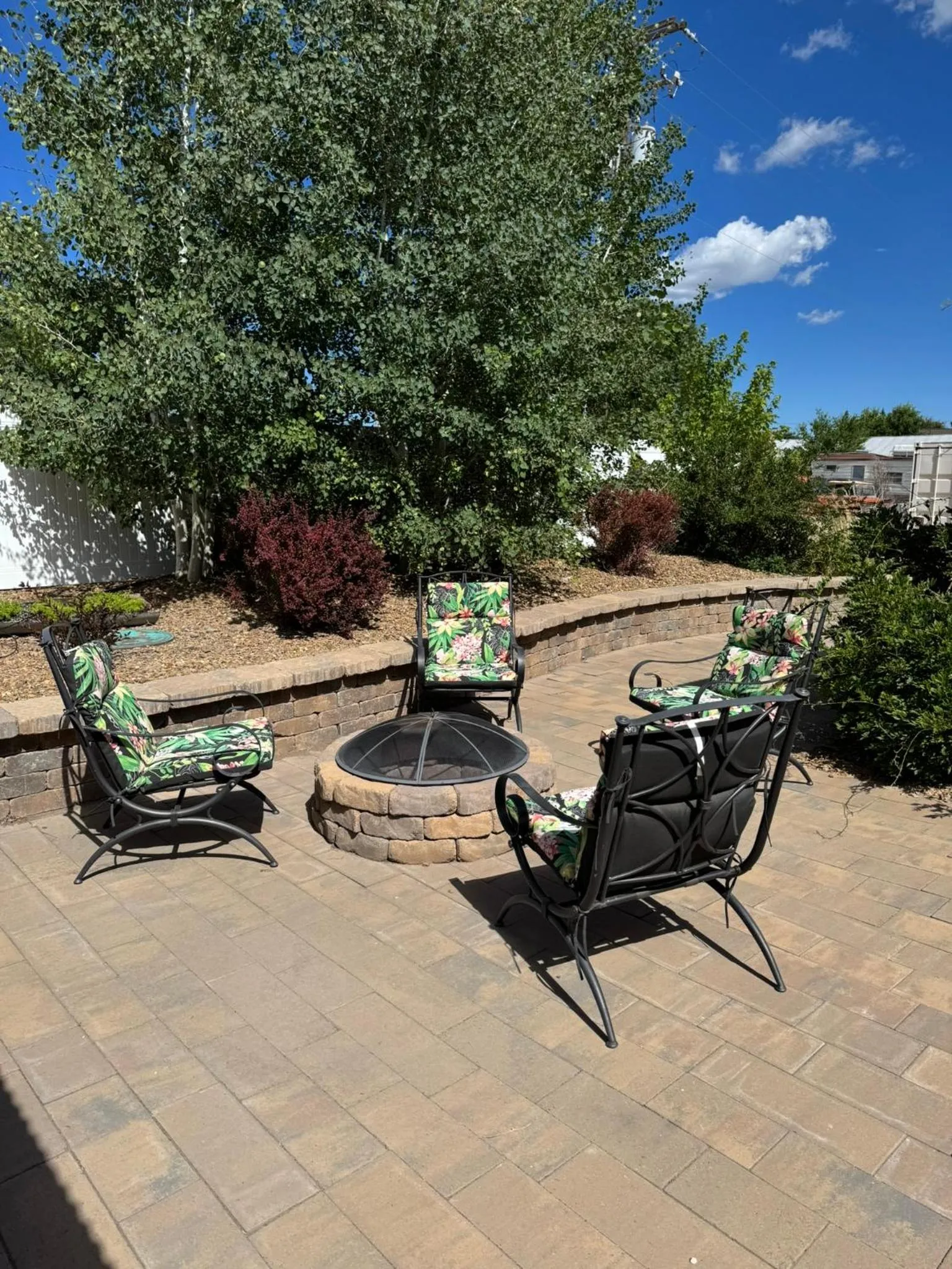 Patio in The Panguitch House