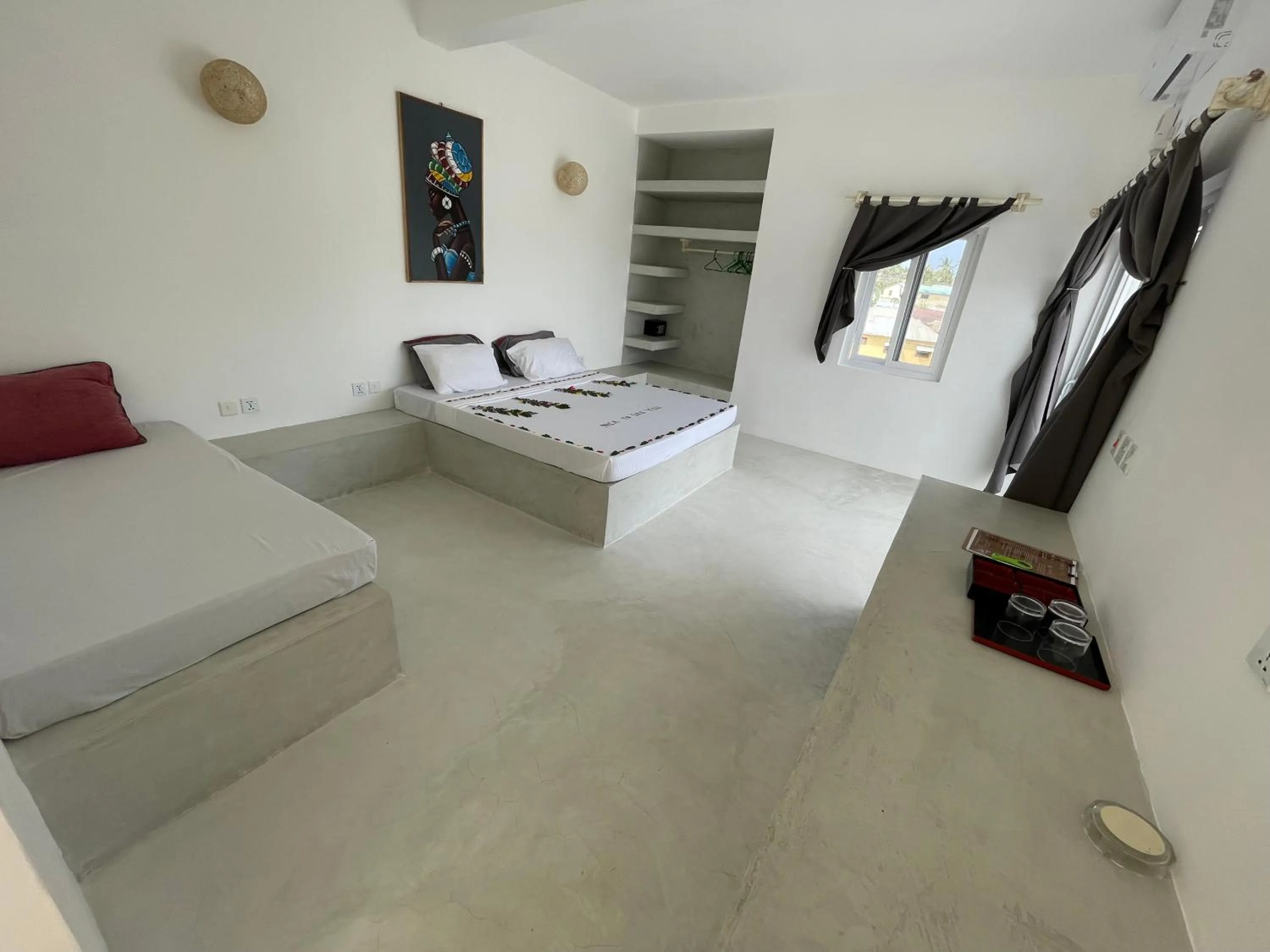 Bed in Ascot Watamu Resort