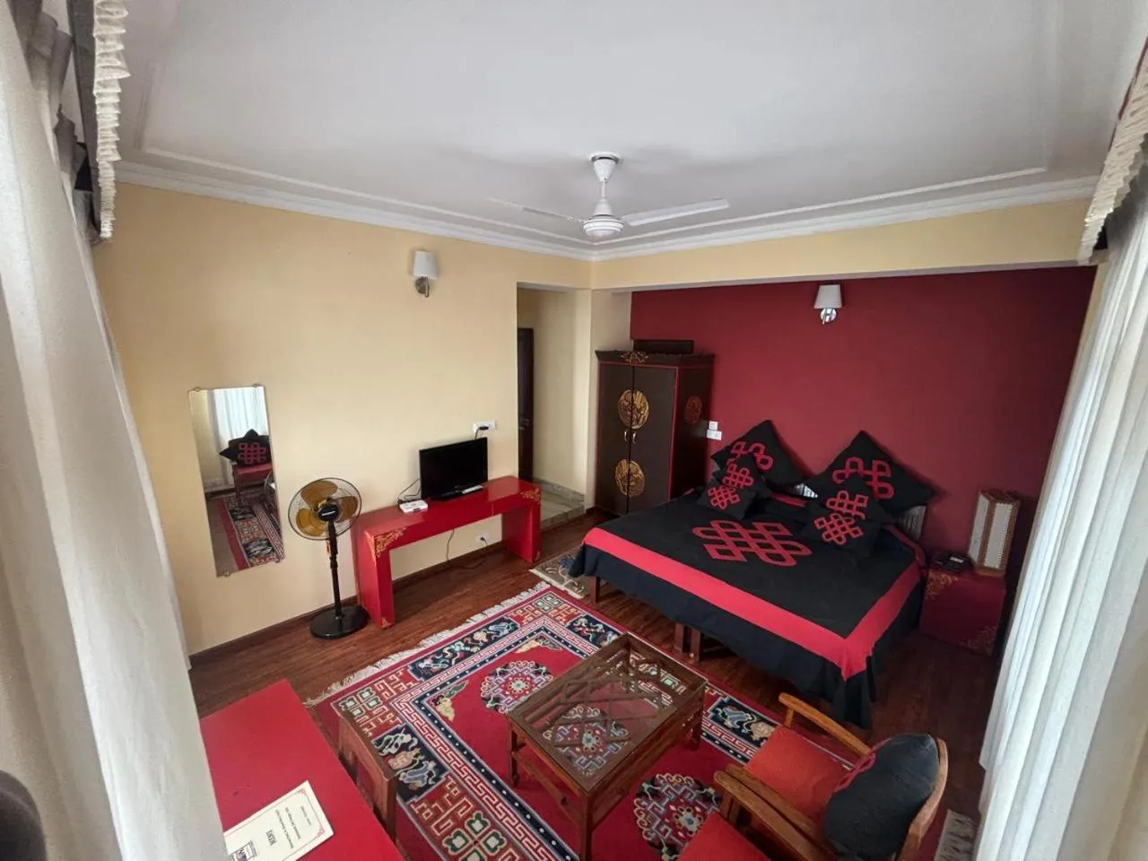 Communal lounge/ TV room, Bed in New Serkong House