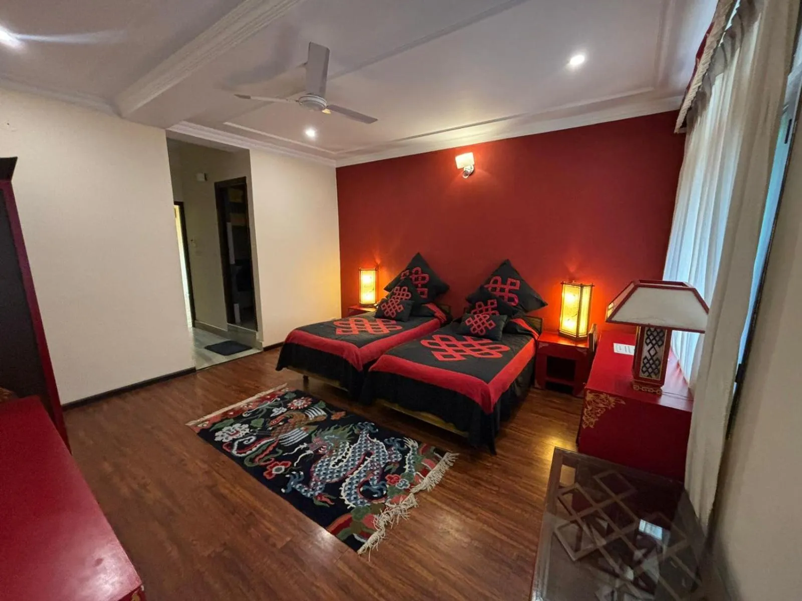 Photo of the whole room, Bed in New Serkong House