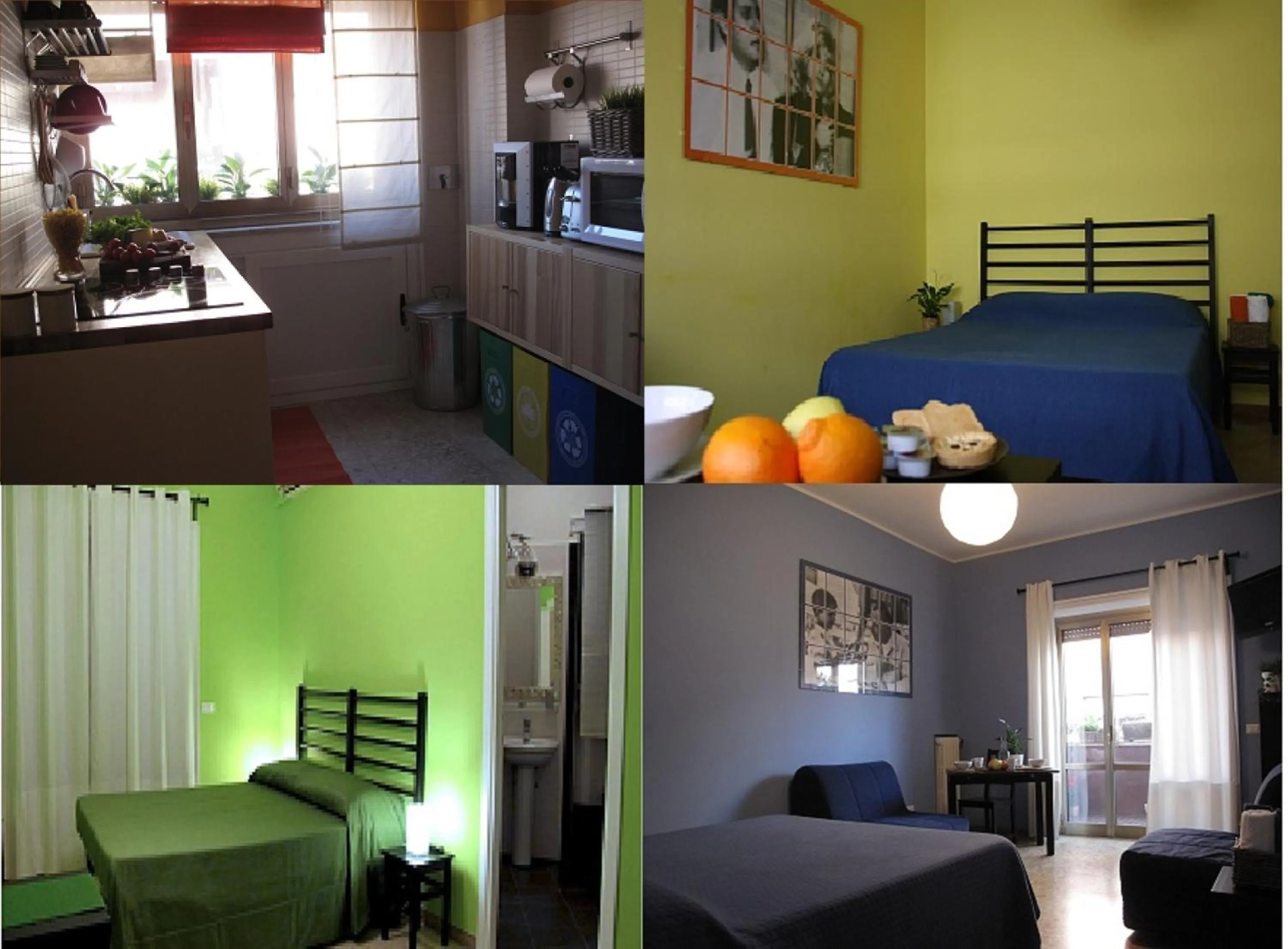 Decorative detail, Bed in Arches Inn