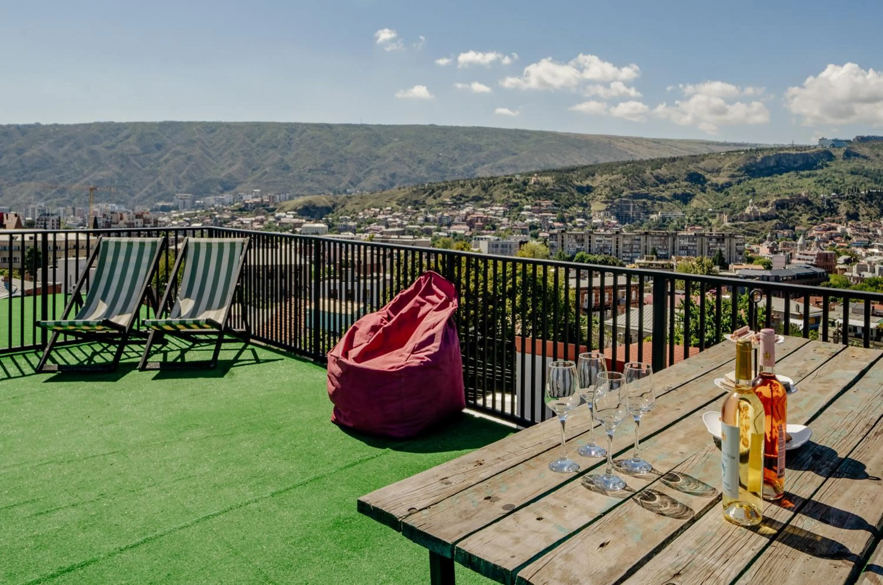 Balcony/Terrace in Hotel Tato & CoWorking space