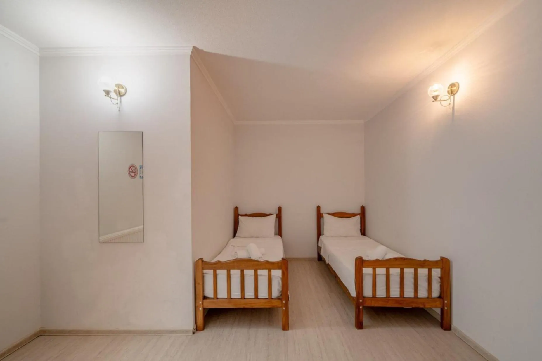 Bed in Hotel Tato & CoWorking space