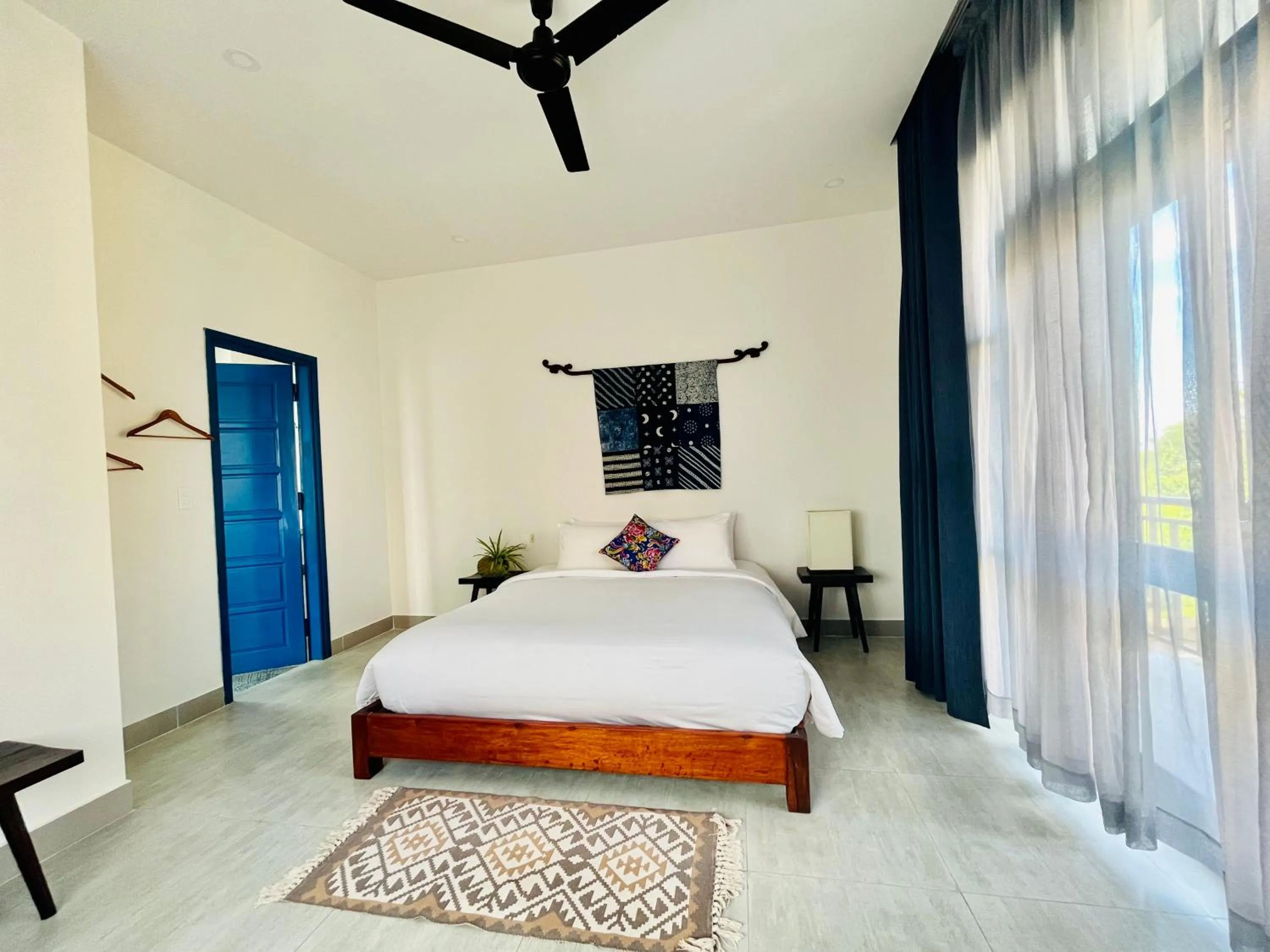 Photo of the whole room, Bed in Chez Mimosa Rice Field Retreat