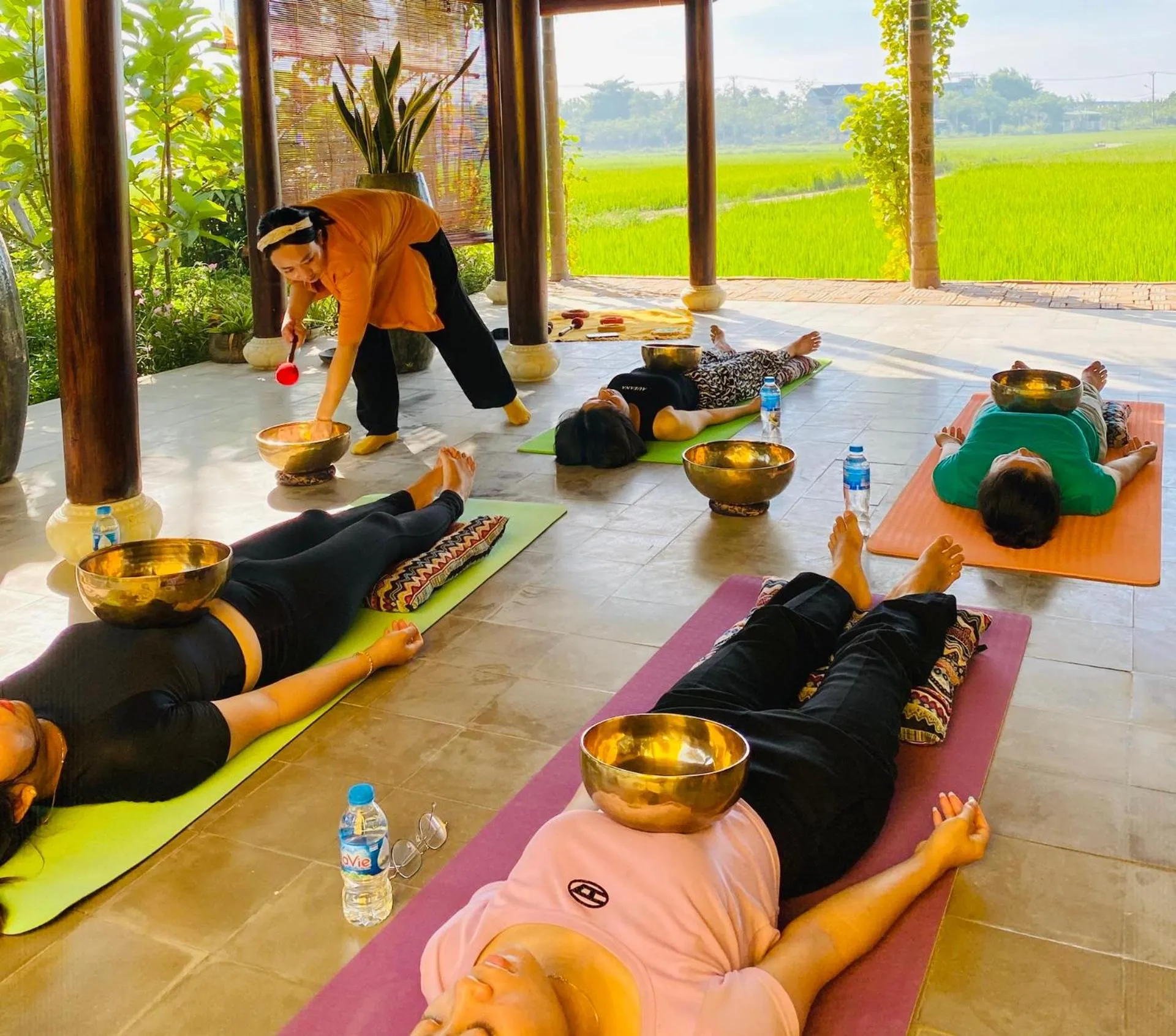 Activities in Chez Mimosa Rice Field Retreat