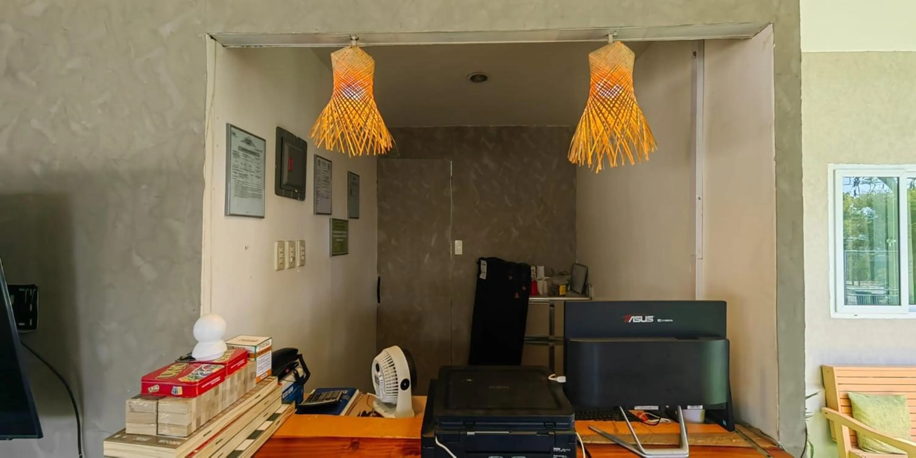 Lobby or reception in Green Dale's Travellers Inn Puerto Princesa