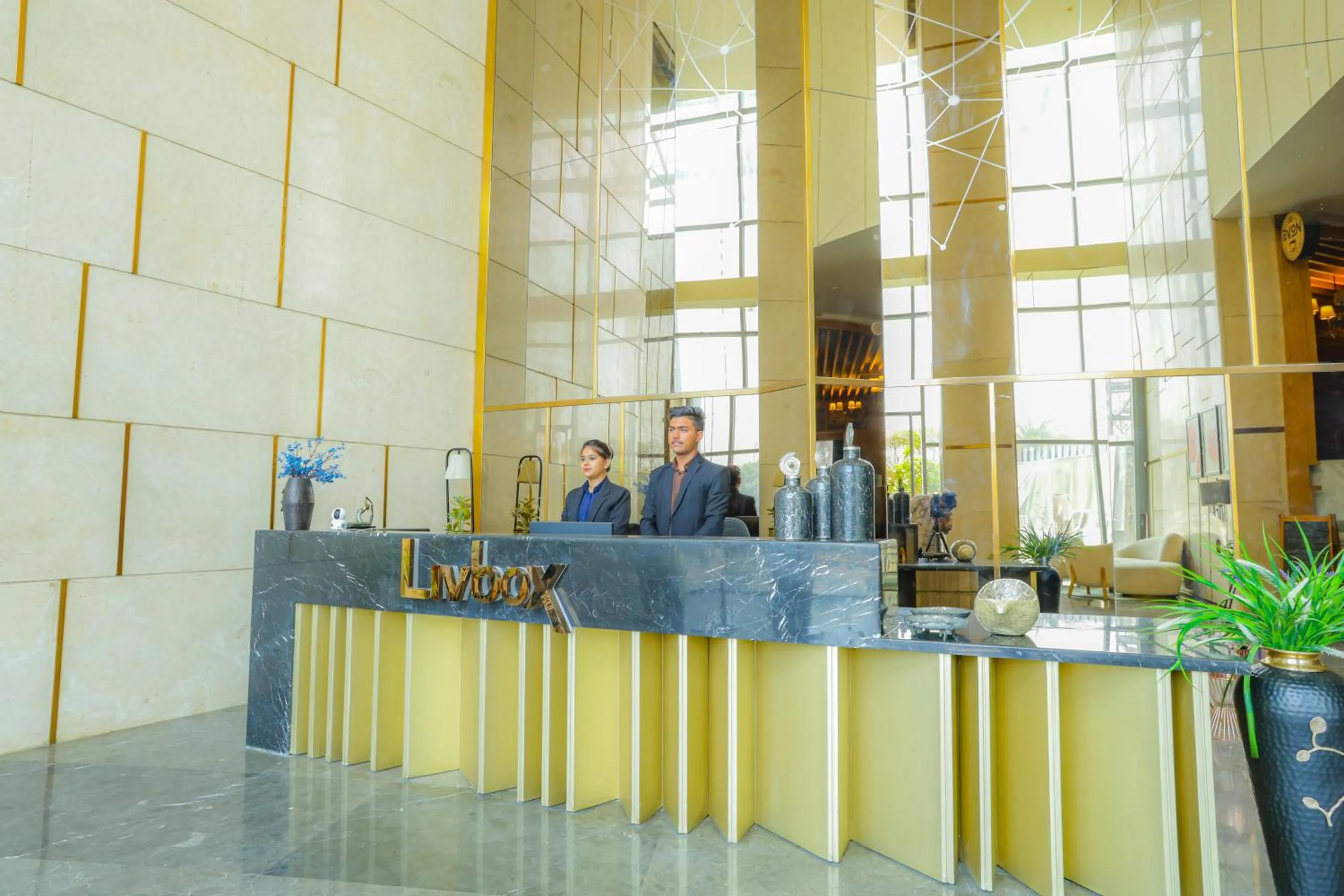 Lobby or reception in Hotel Livbox at Supernova