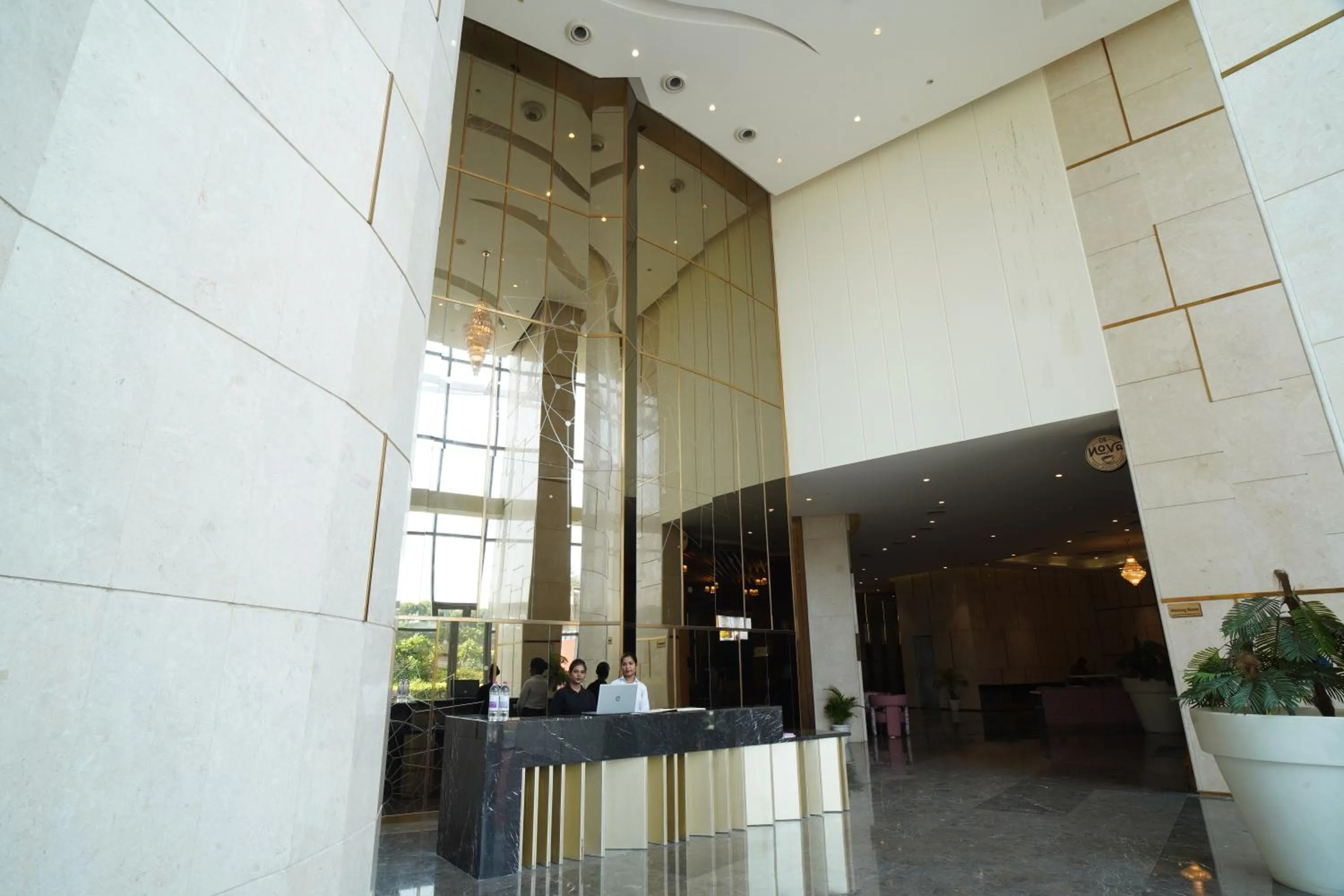 Lobby or reception in Hotel Livbox at Supernova