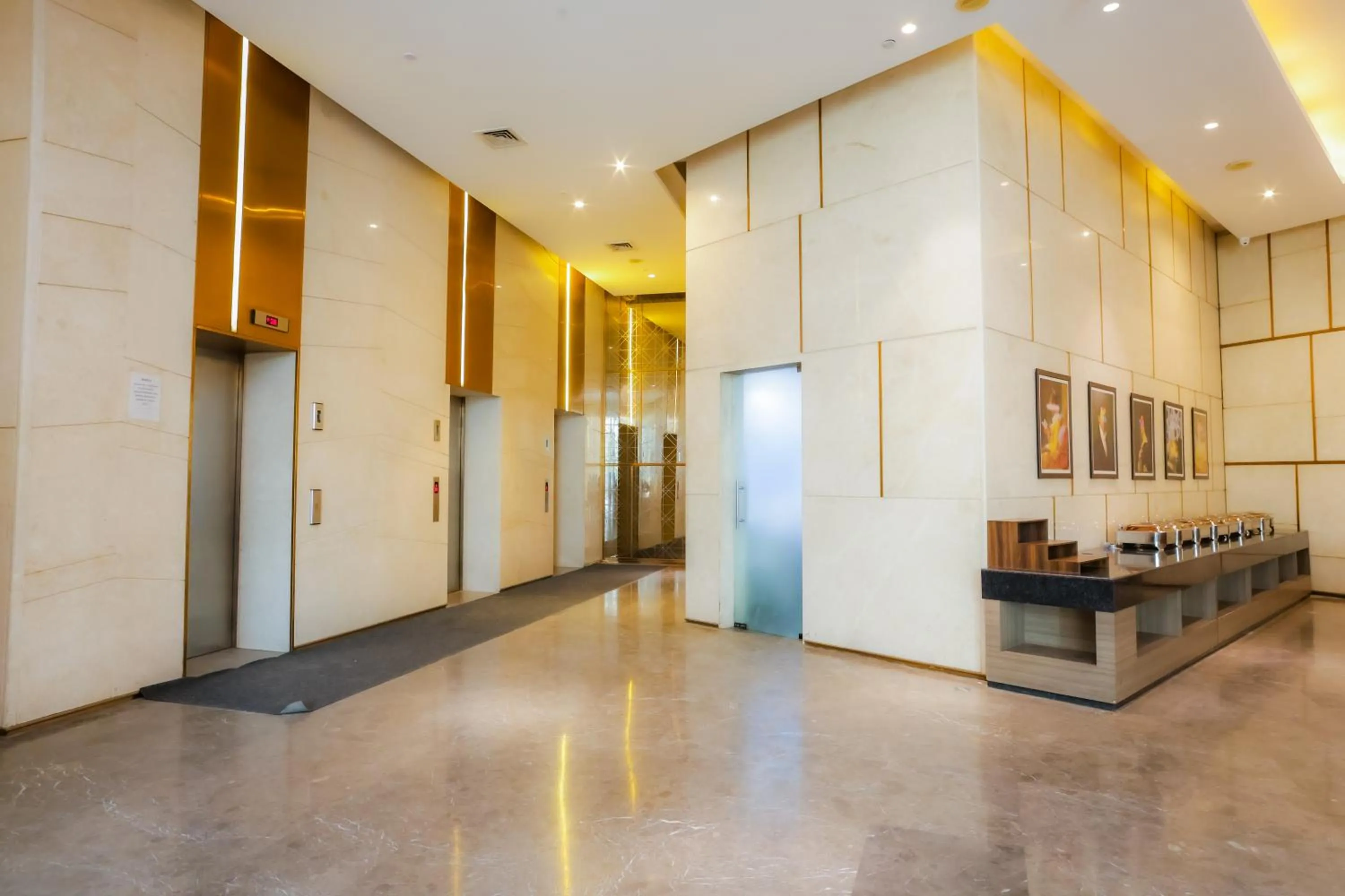 Lobby or reception in Hotel Livbox at Supernova