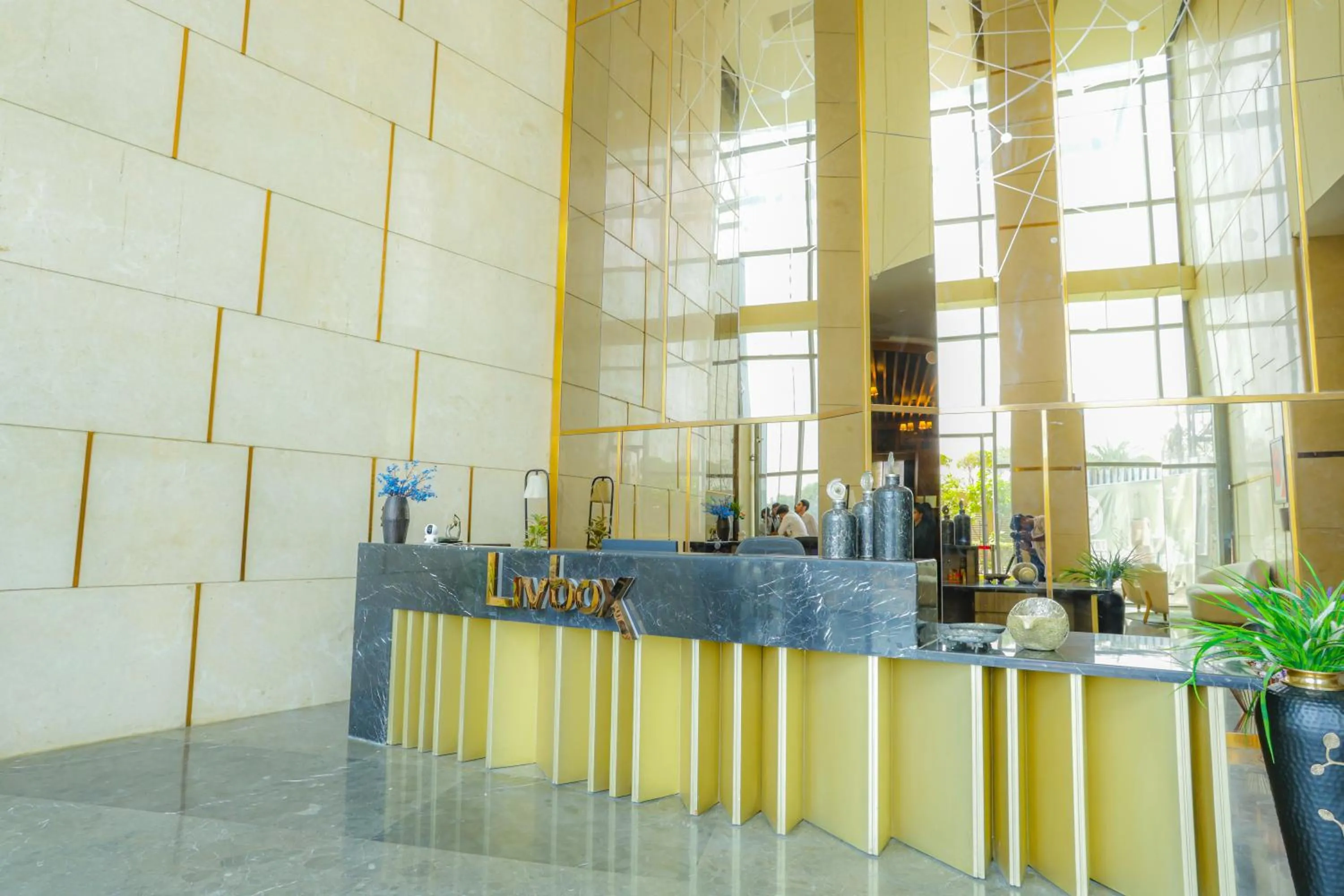 Lobby or reception in Hotel Livbox at Supernova