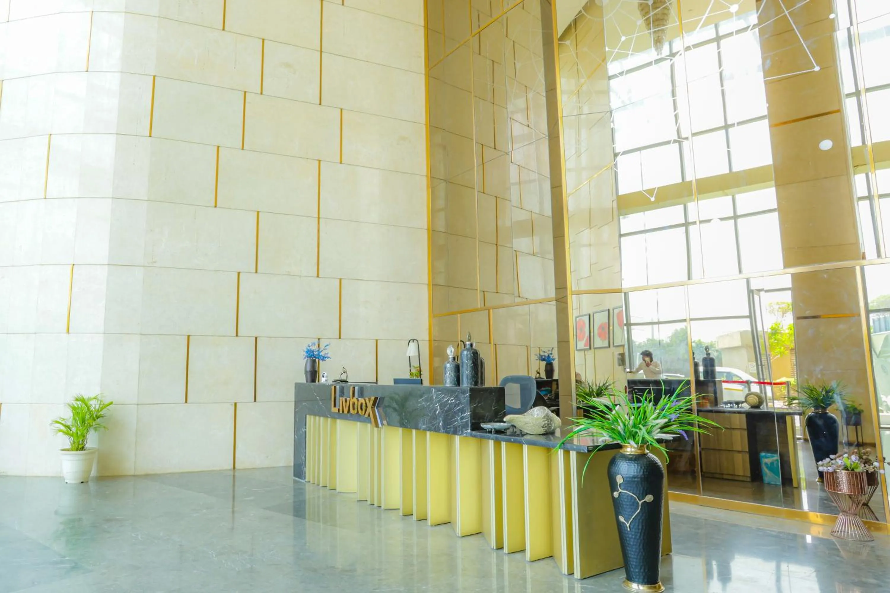 Lobby or reception in Hotel Livbox at Supernova