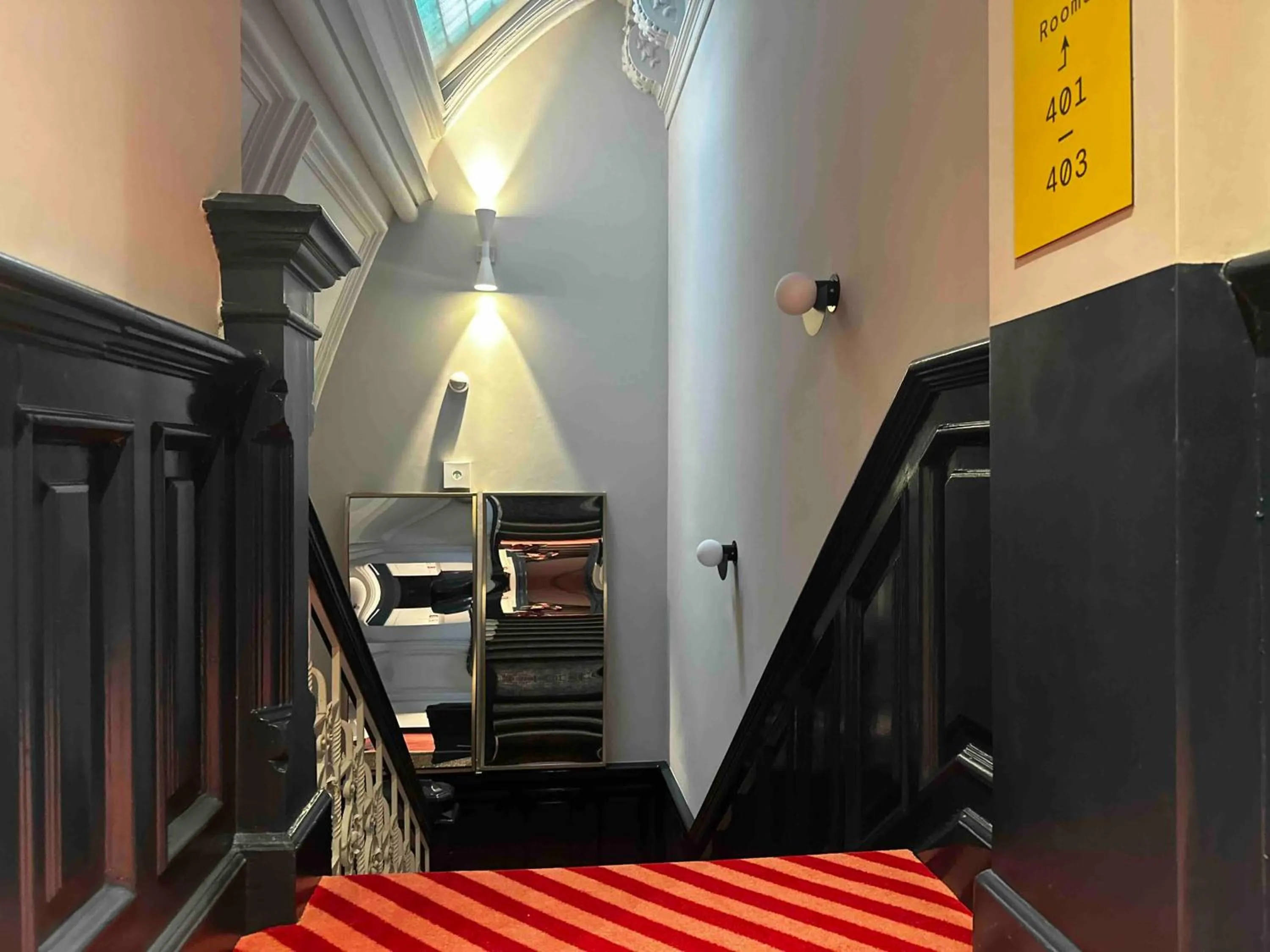 Decorative detail in City Hotel Rembrandt Square - Just renovated