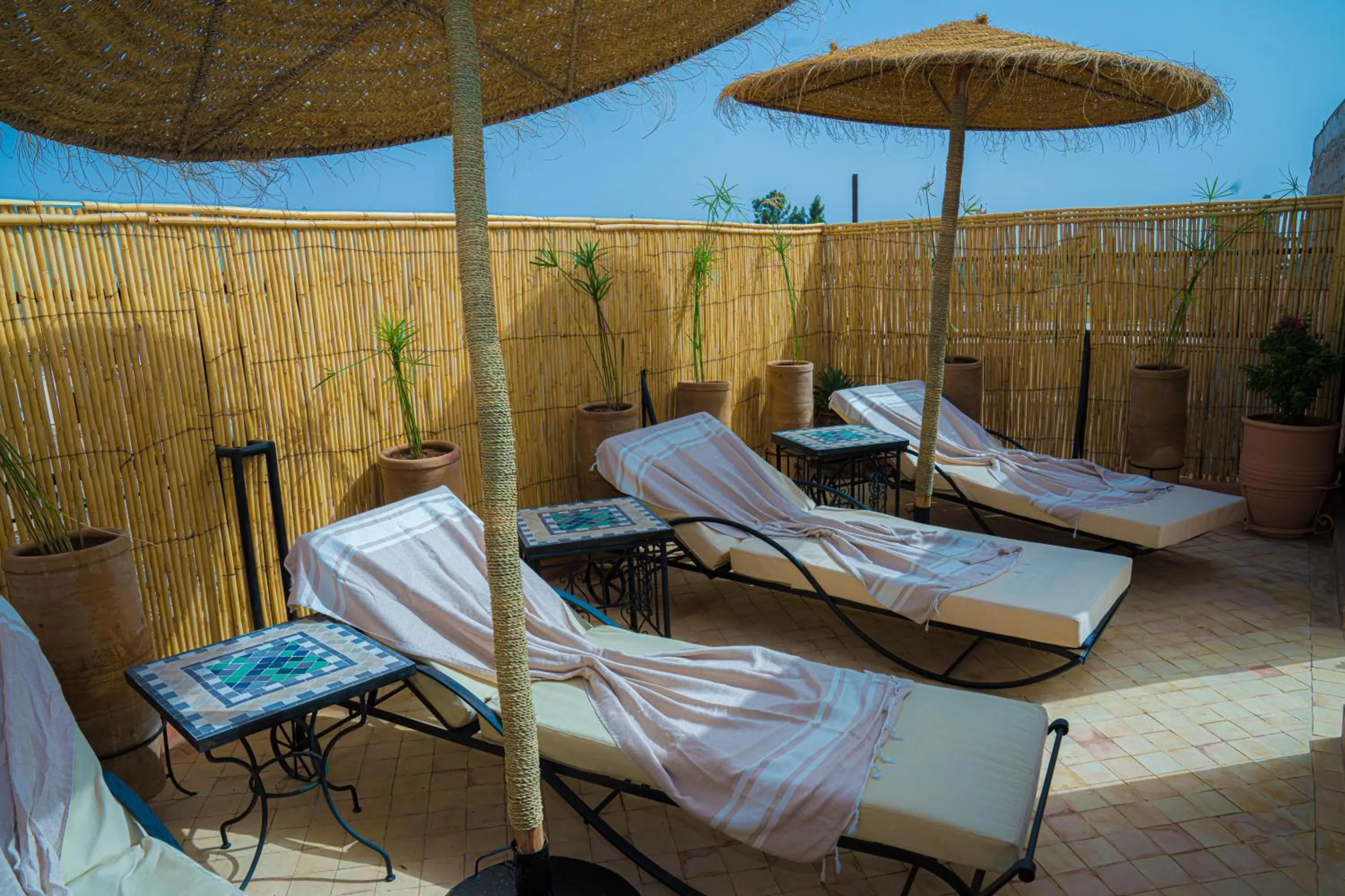 Solarium in Riad Dar Zaouia