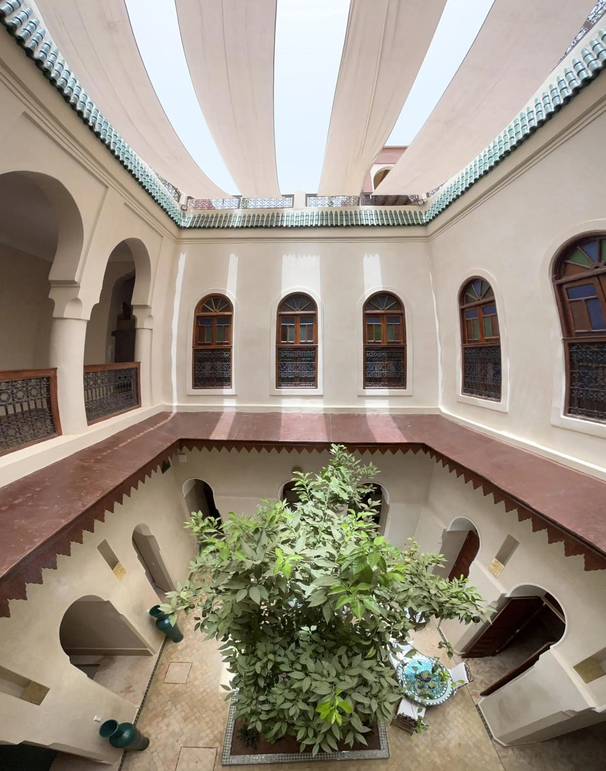 Patio in Riad Dar Zaouia