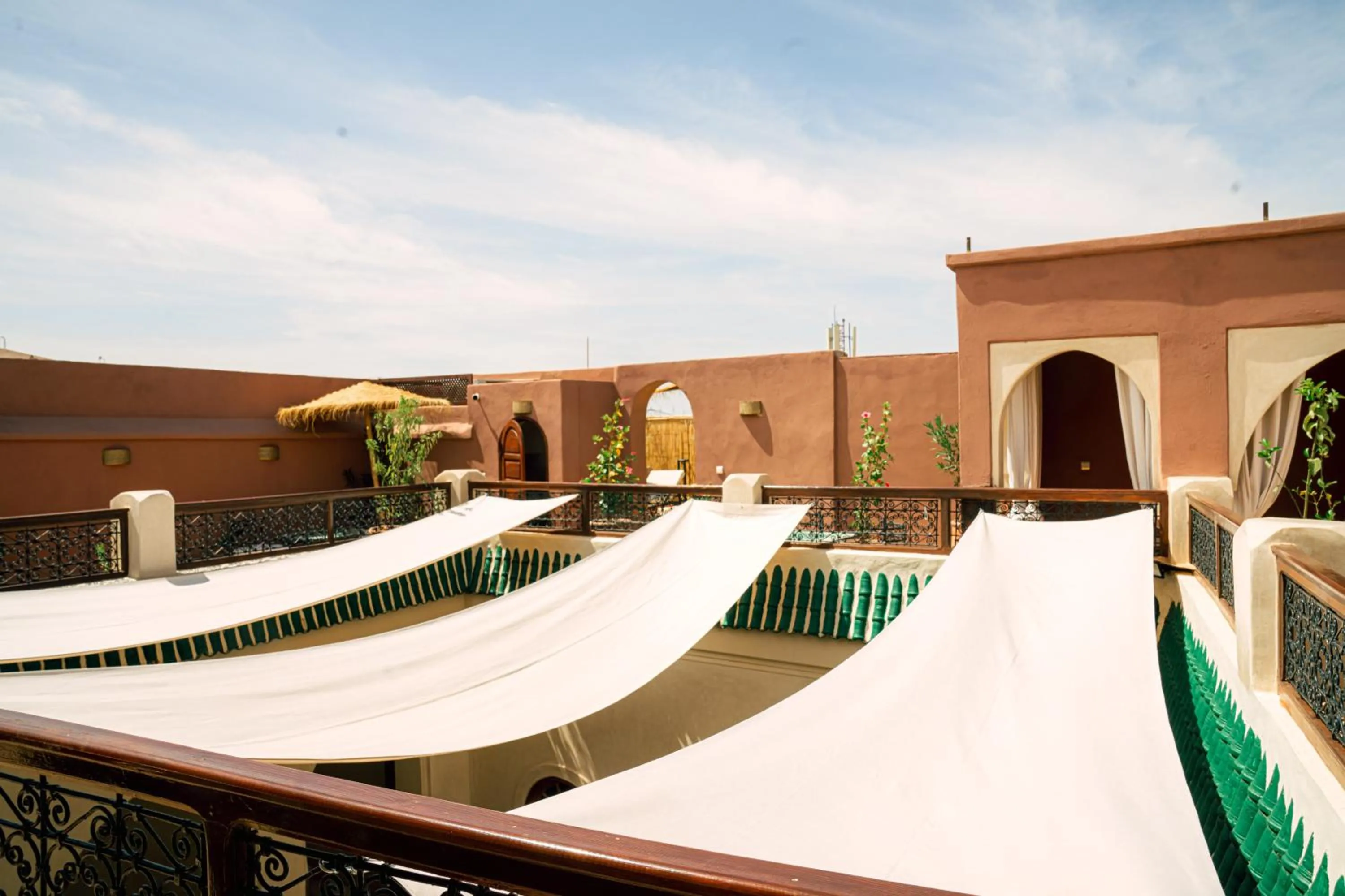 Balcony/Terrace in Riad Dar Zaouia