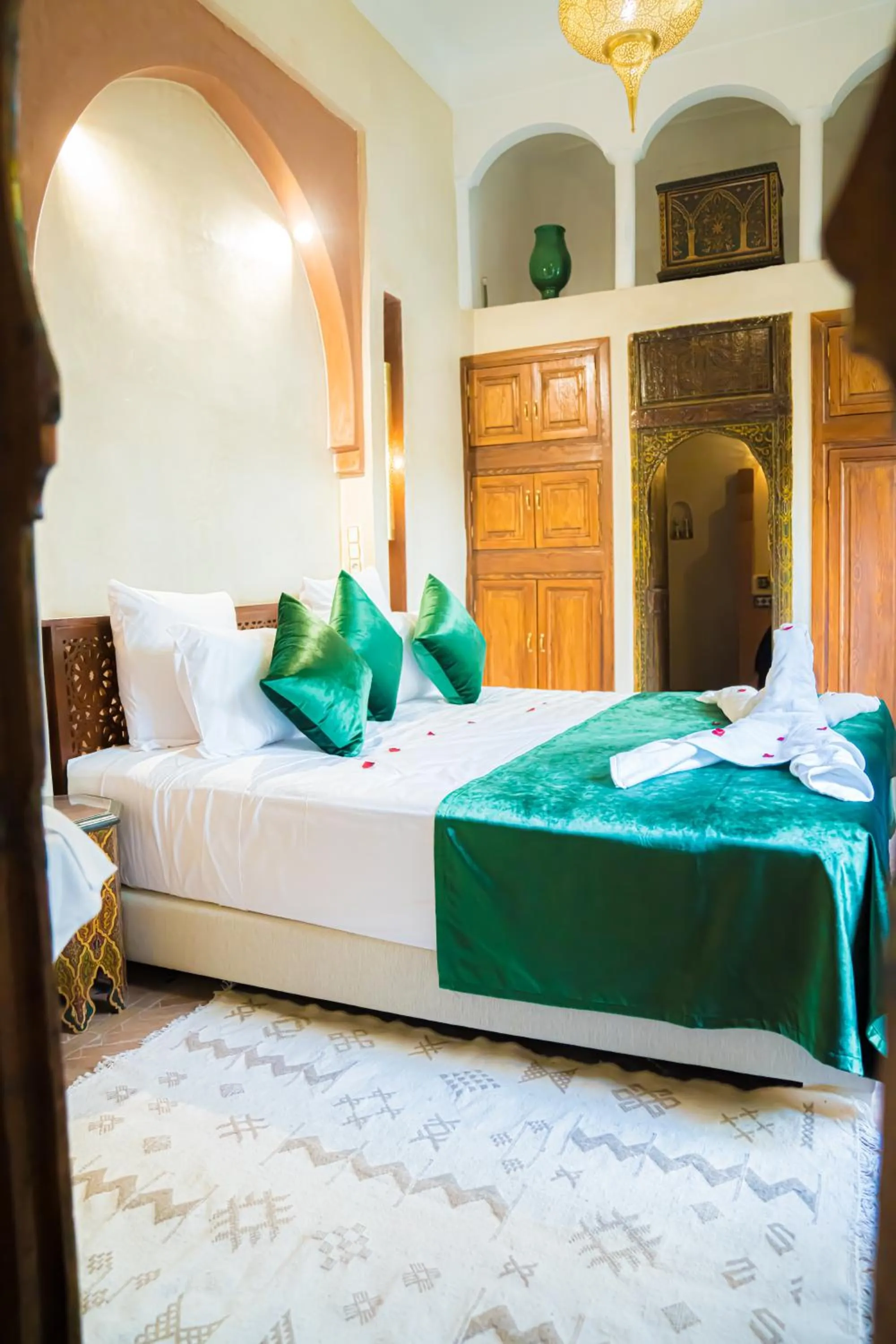 Bed in Riad Dar Zaouia