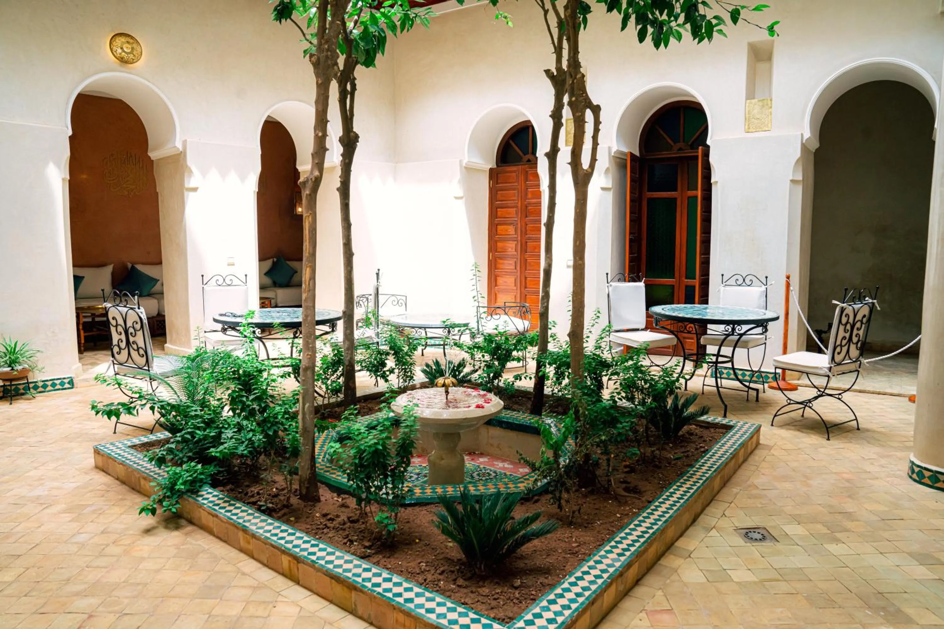 Patio in Riad Dar Zaouia