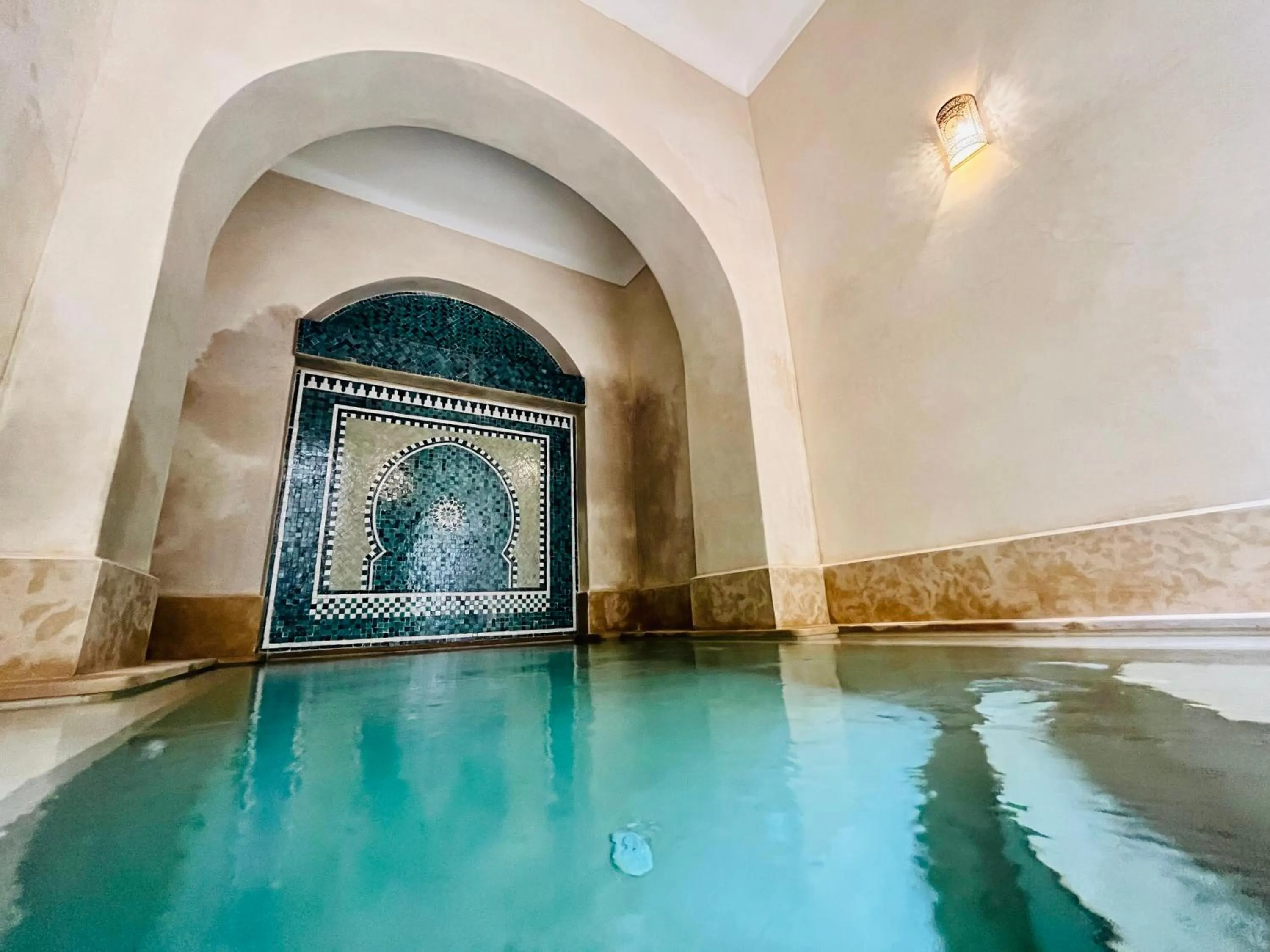 Pool view in Riad Dar Zaouia