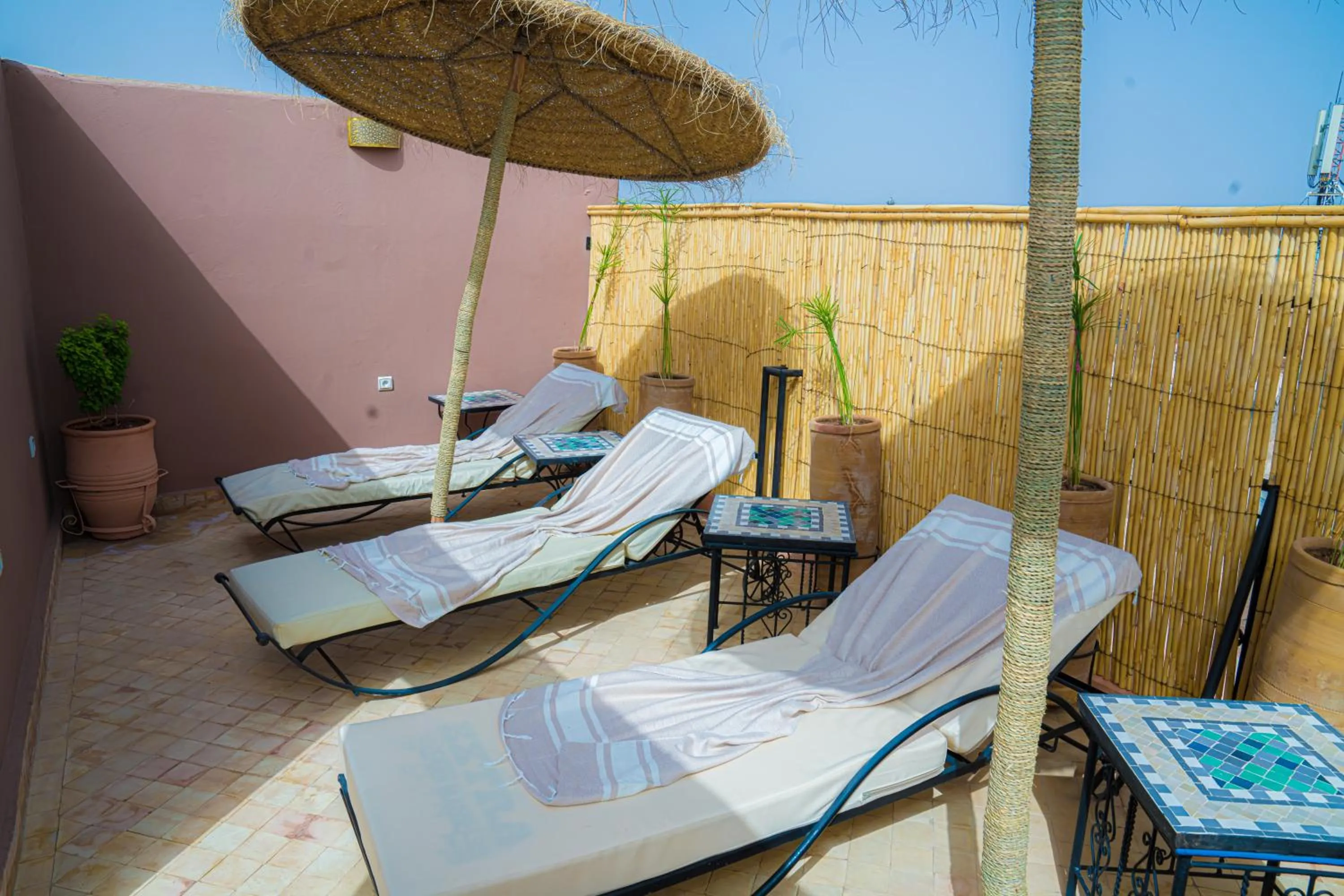 Solarium in Riad Dar Zaouia