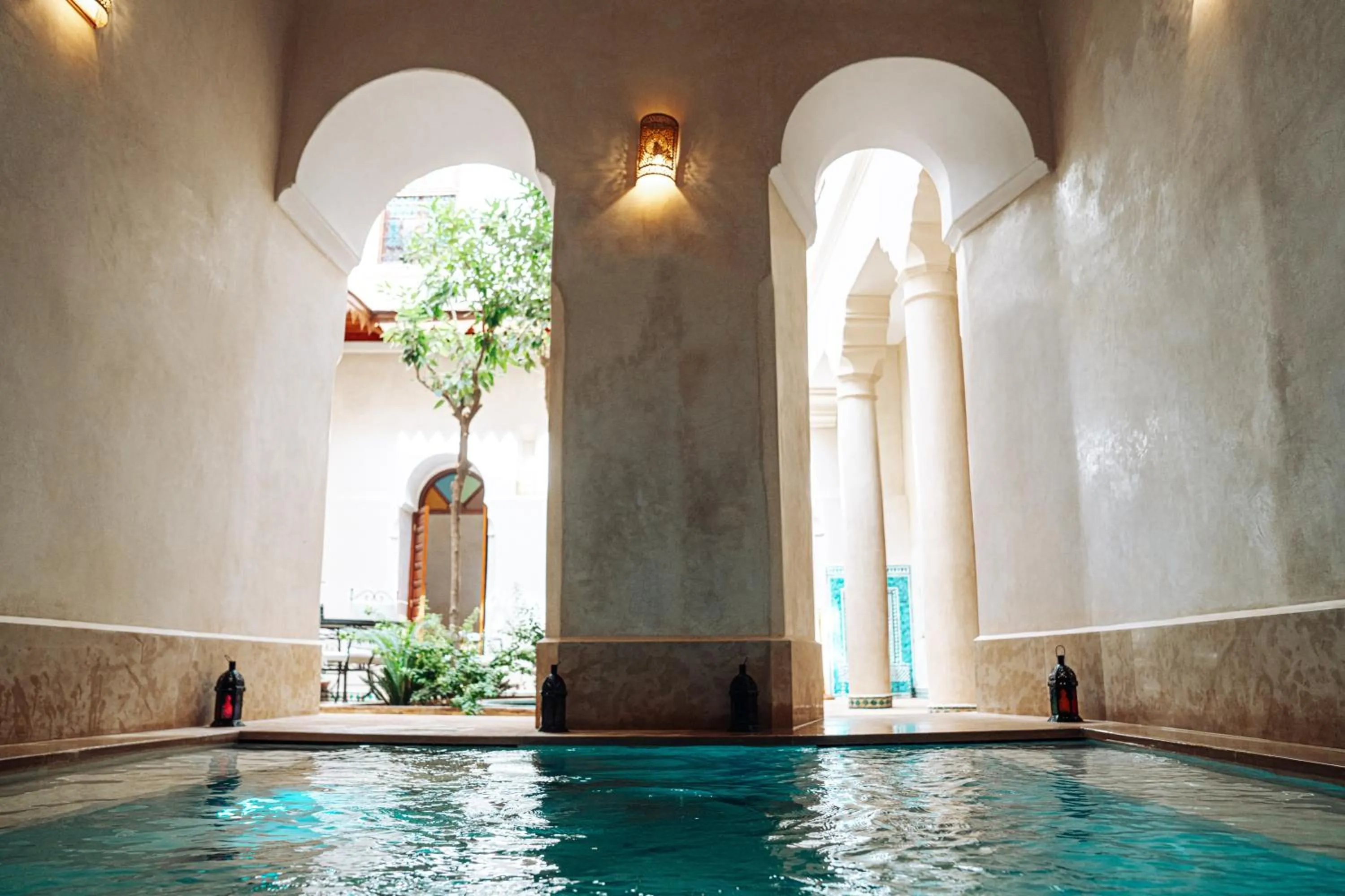 Swimming pool in Riad Dar Zaouia
