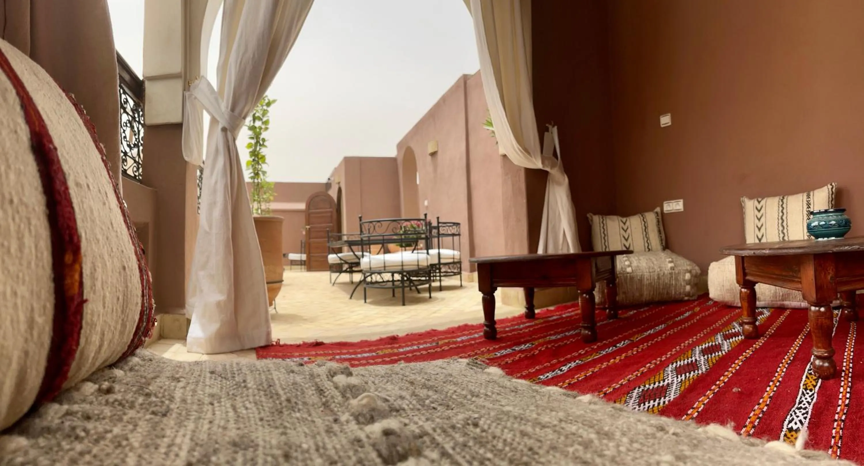 Balcony/Terrace in Riad Dar Zaouia