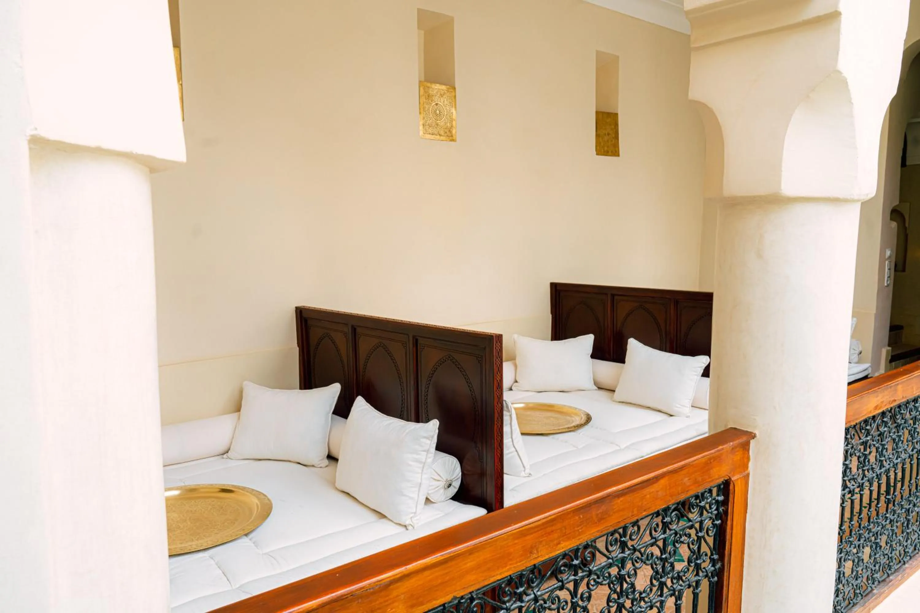 Living room, Bed in Riad Dar Zaouia
