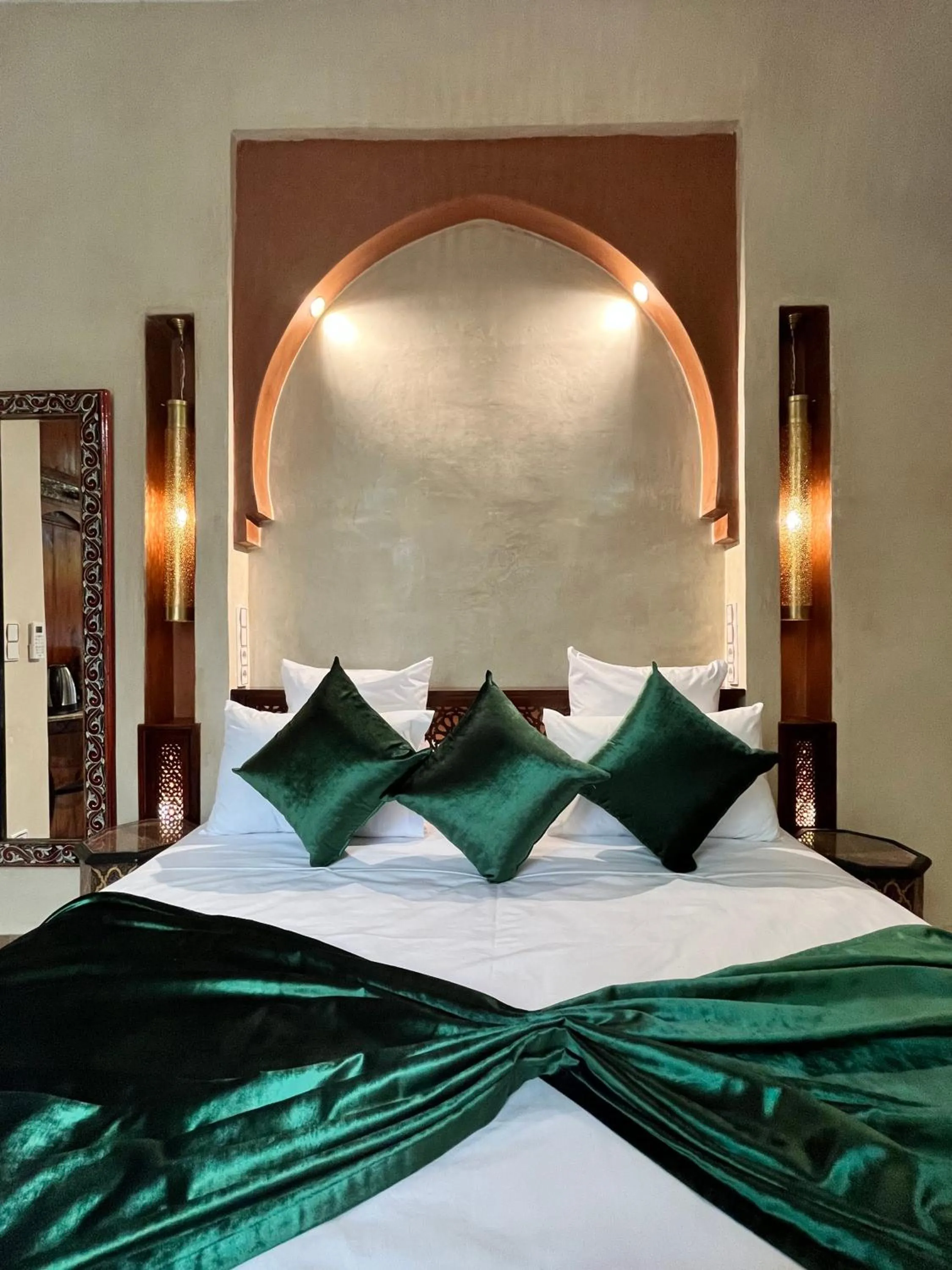 Bed in Riad Dar Zaouia