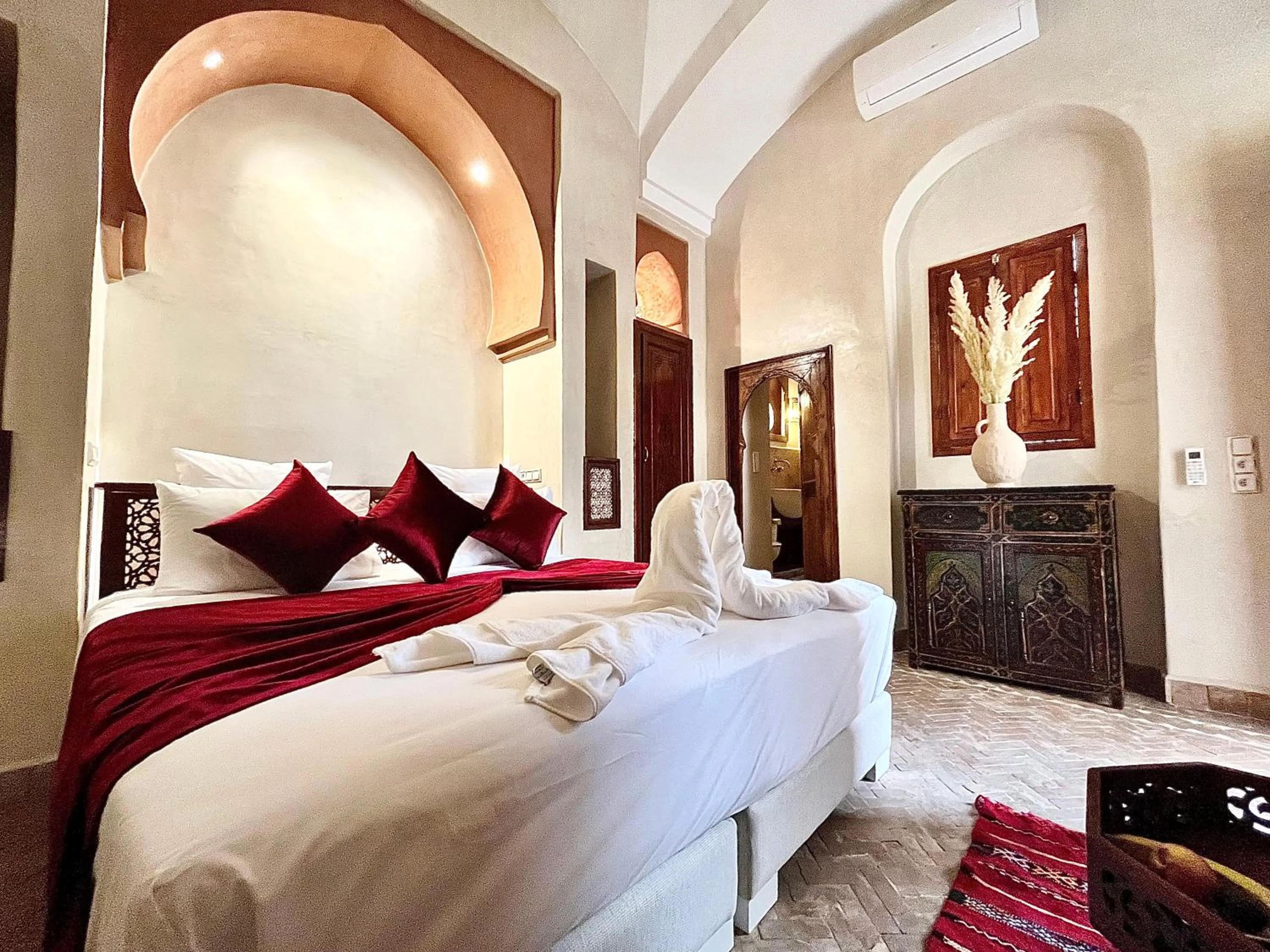 Bed in Riad Dar Zaouia