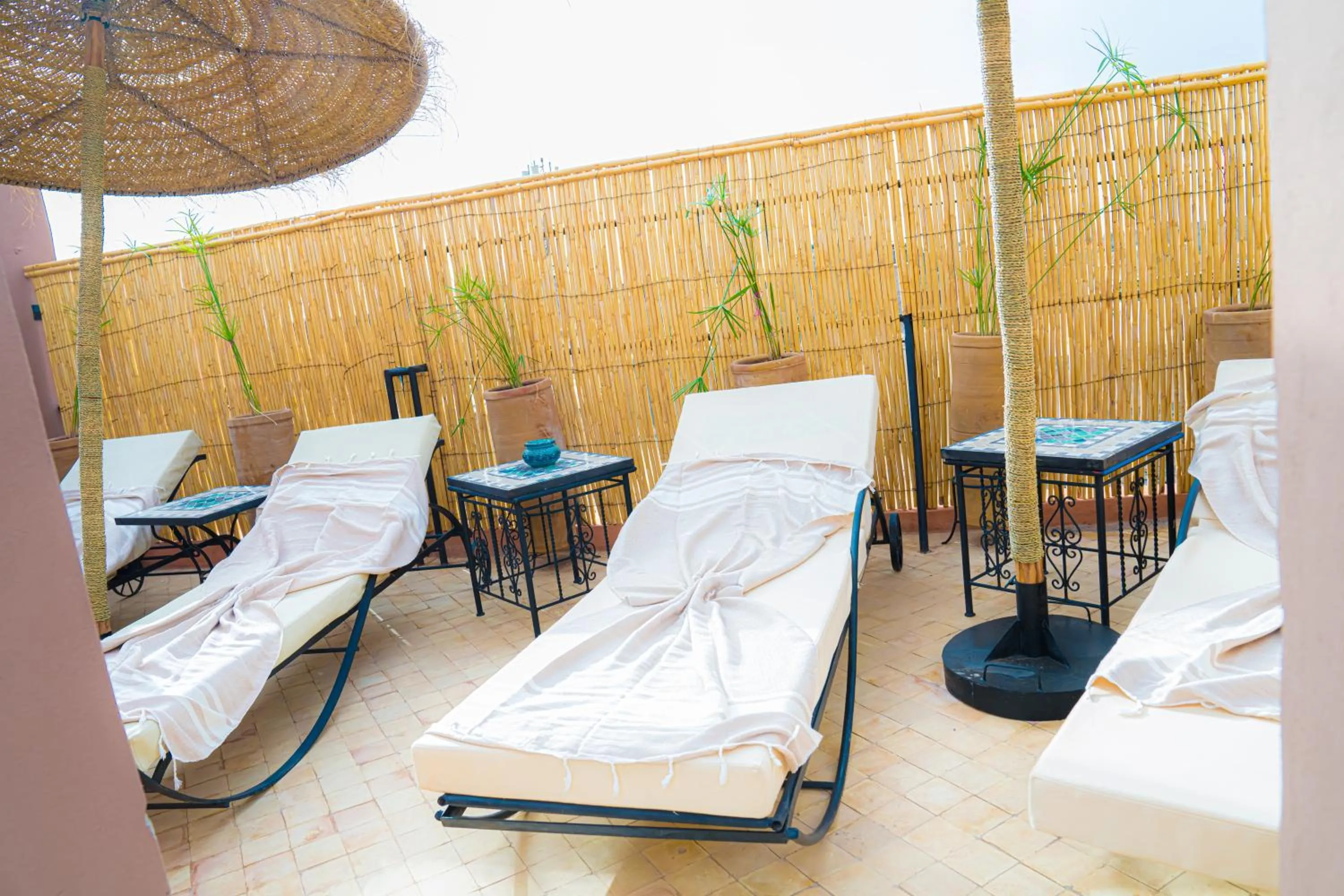 Solarium in Riad Dar Zaouia