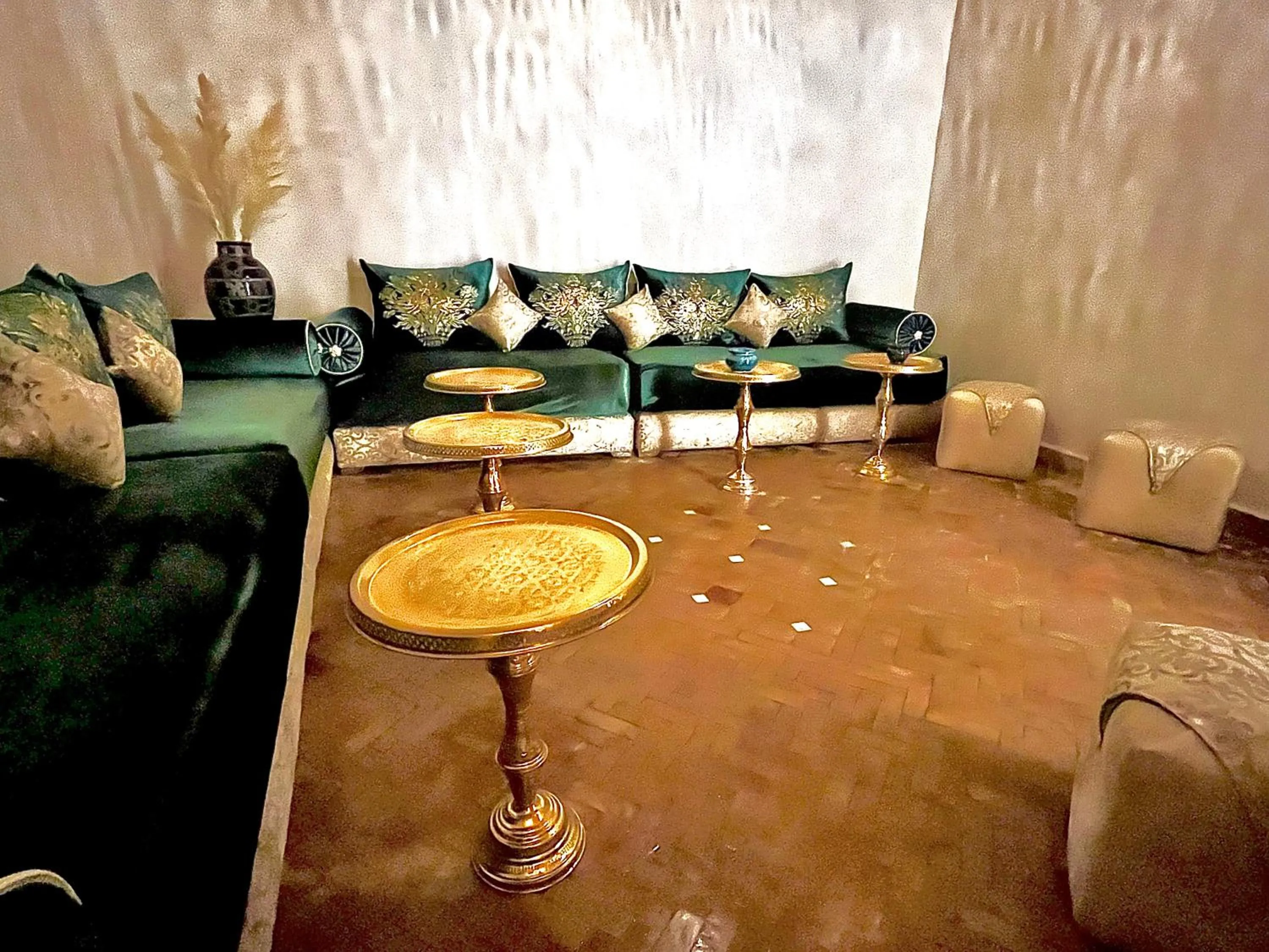Communal lounge/ TV room in Riad Dar Zaouia