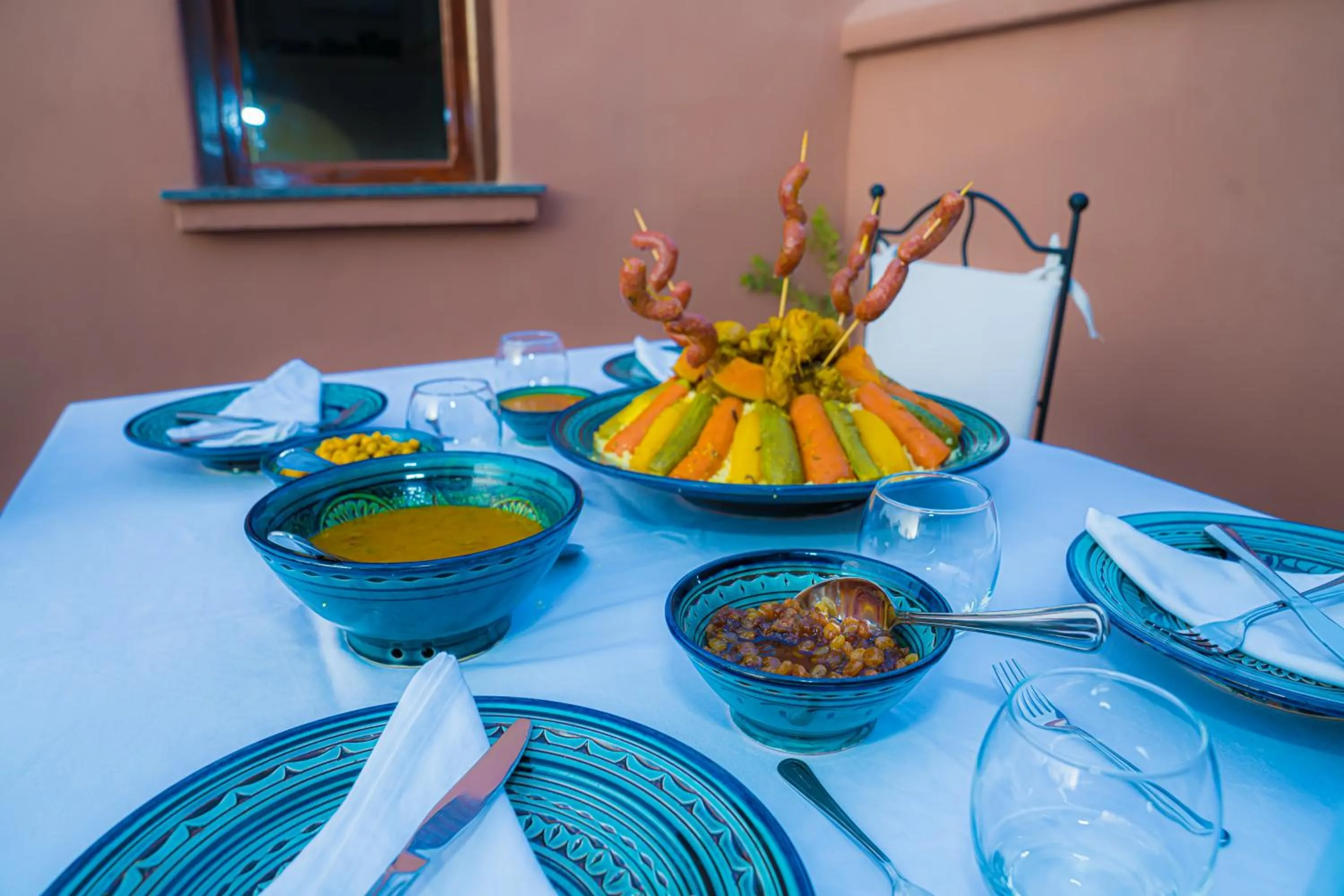 Dinner in Riad Dar Zaouia