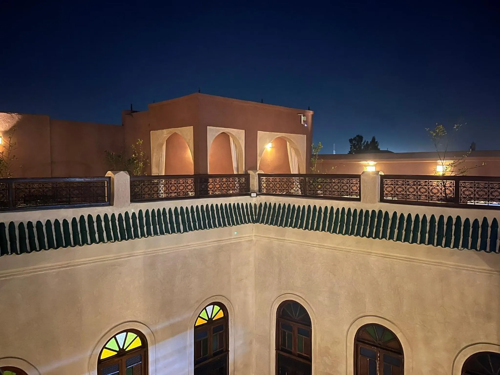 Balcony/Terrace in Riad Dar Zaouia
