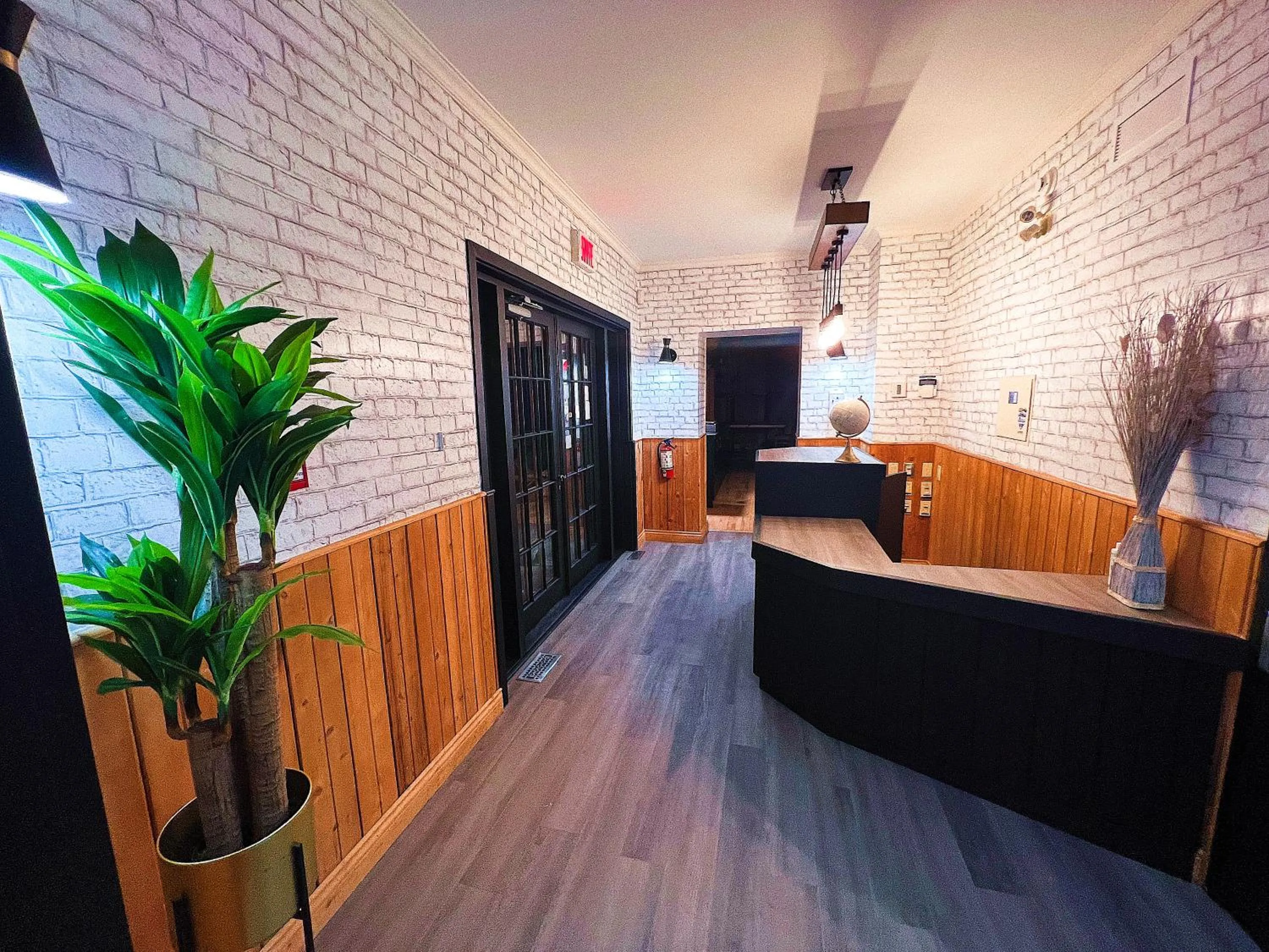 Lobby or reception in Auberge au Poste de Traite