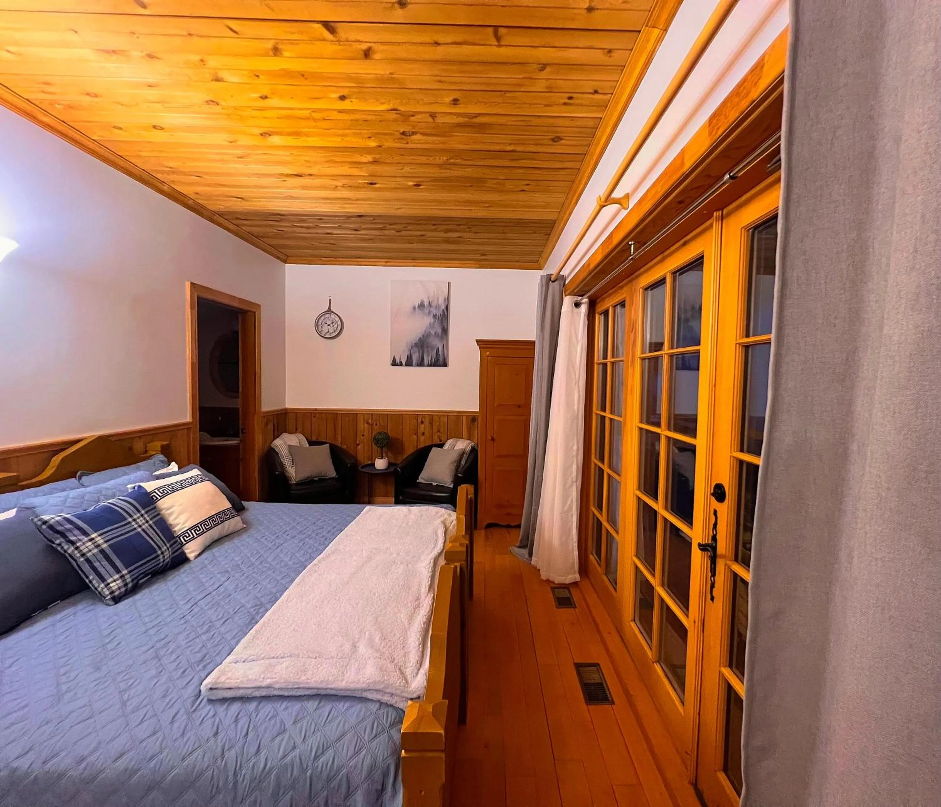 Bed in Auberge au Poste de Traite