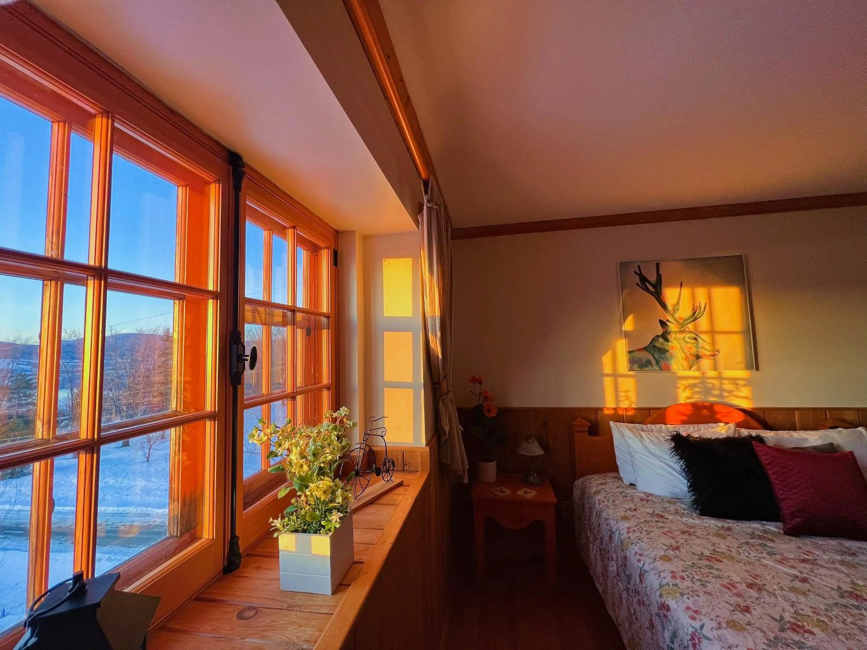 Bed in Auberge au Poste de Traite