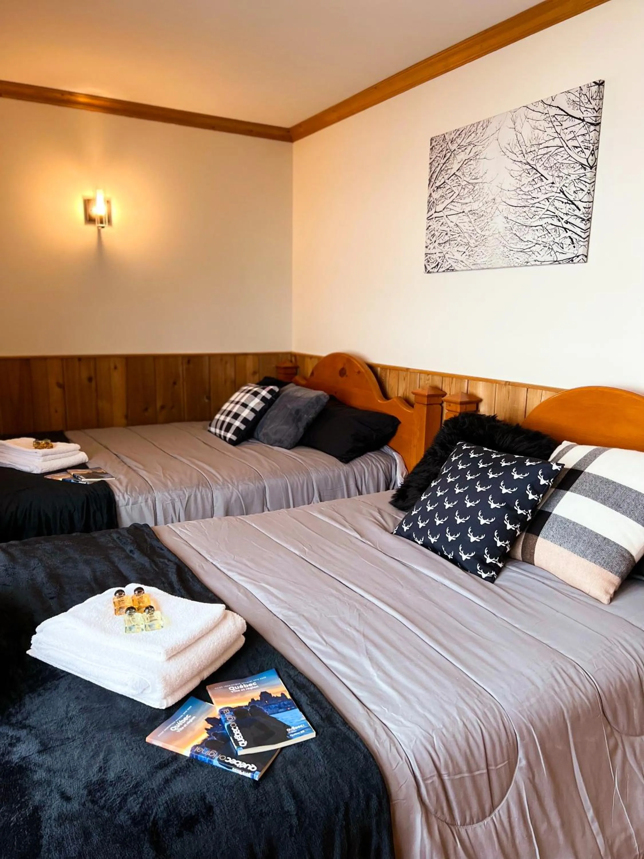 Bed in Auberge au Poste de Traite