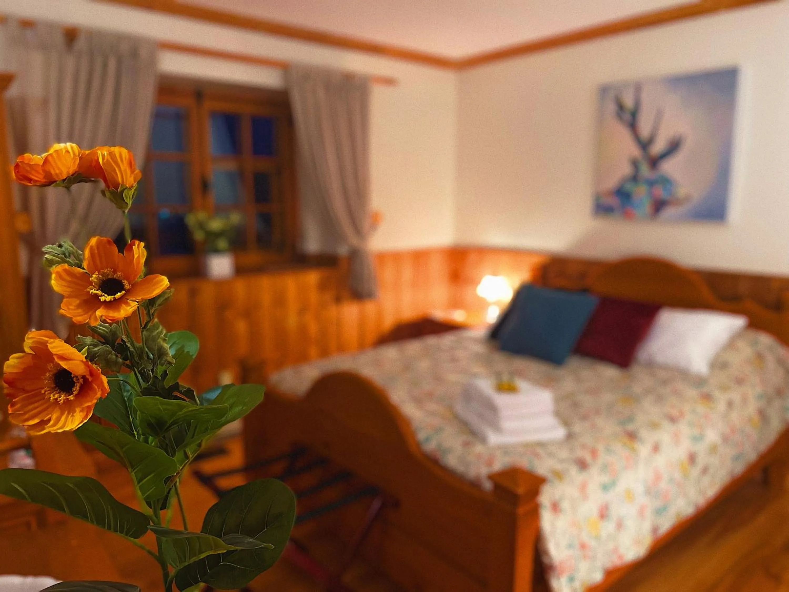 Bed in Auberge au Poste de Traite