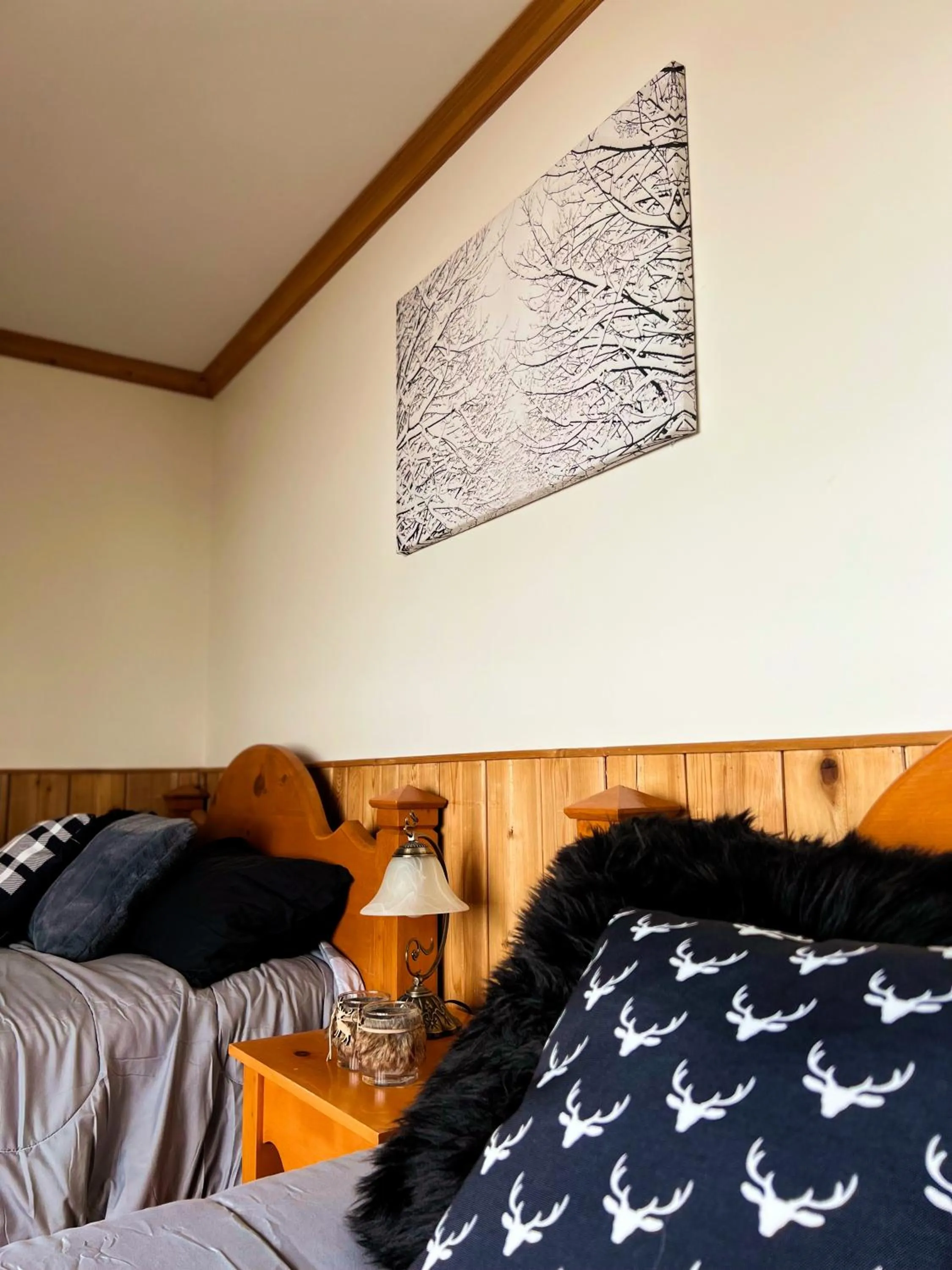 Bed in Auberge au Poste de Traite