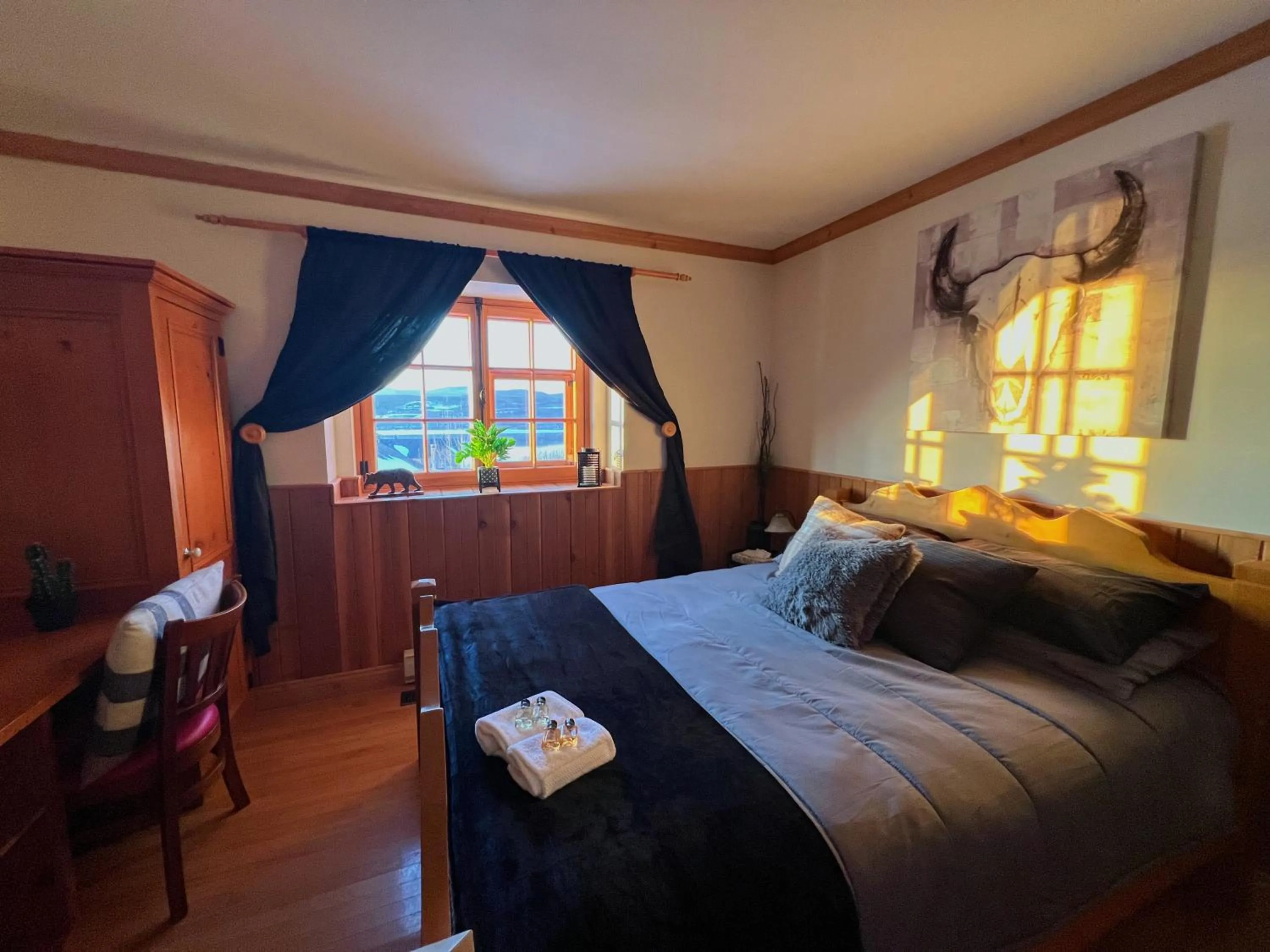 Bed in Auberge au Poste de Traite