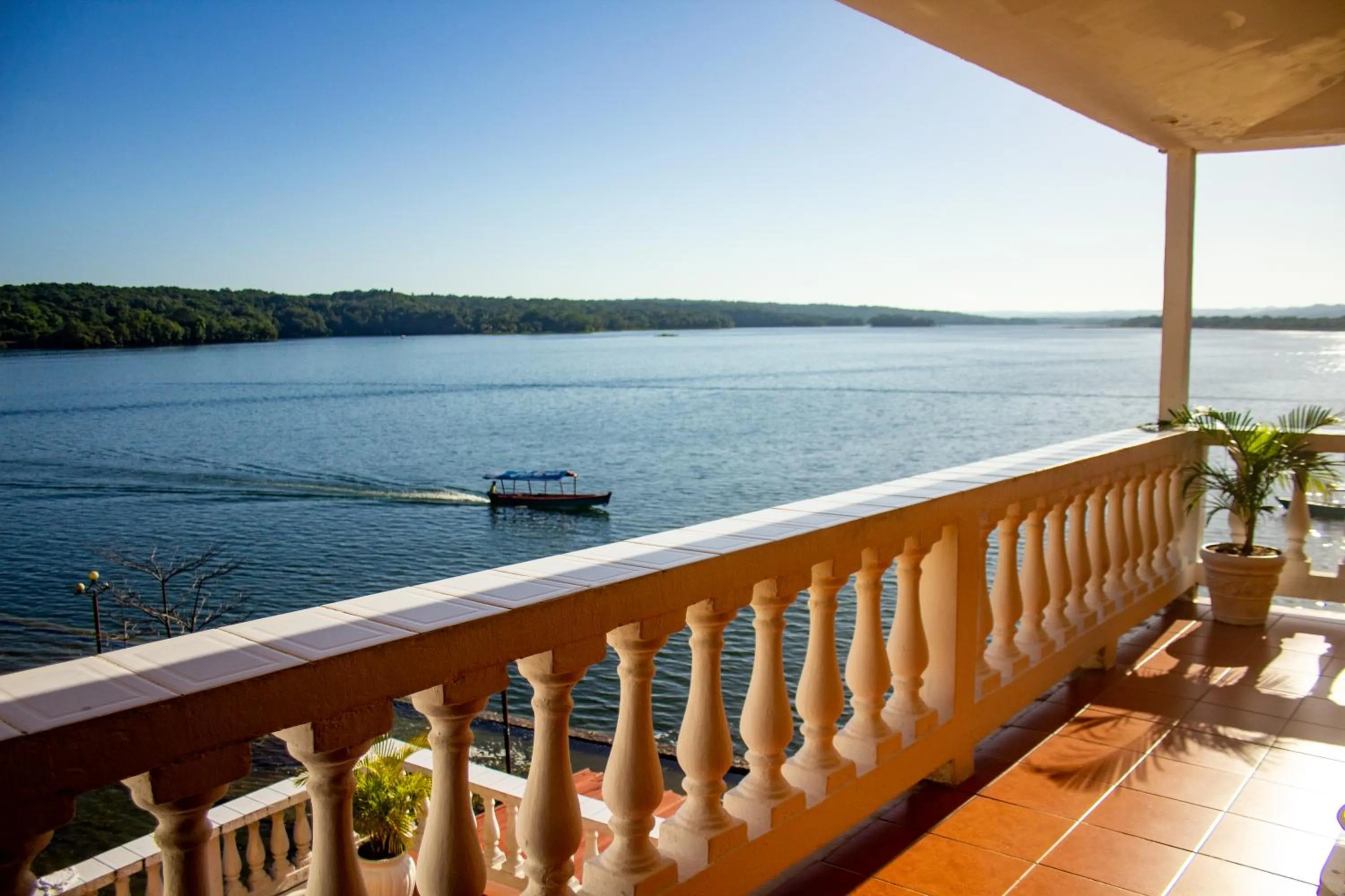 Balcony/Terrace in Hotel Villa del Lago