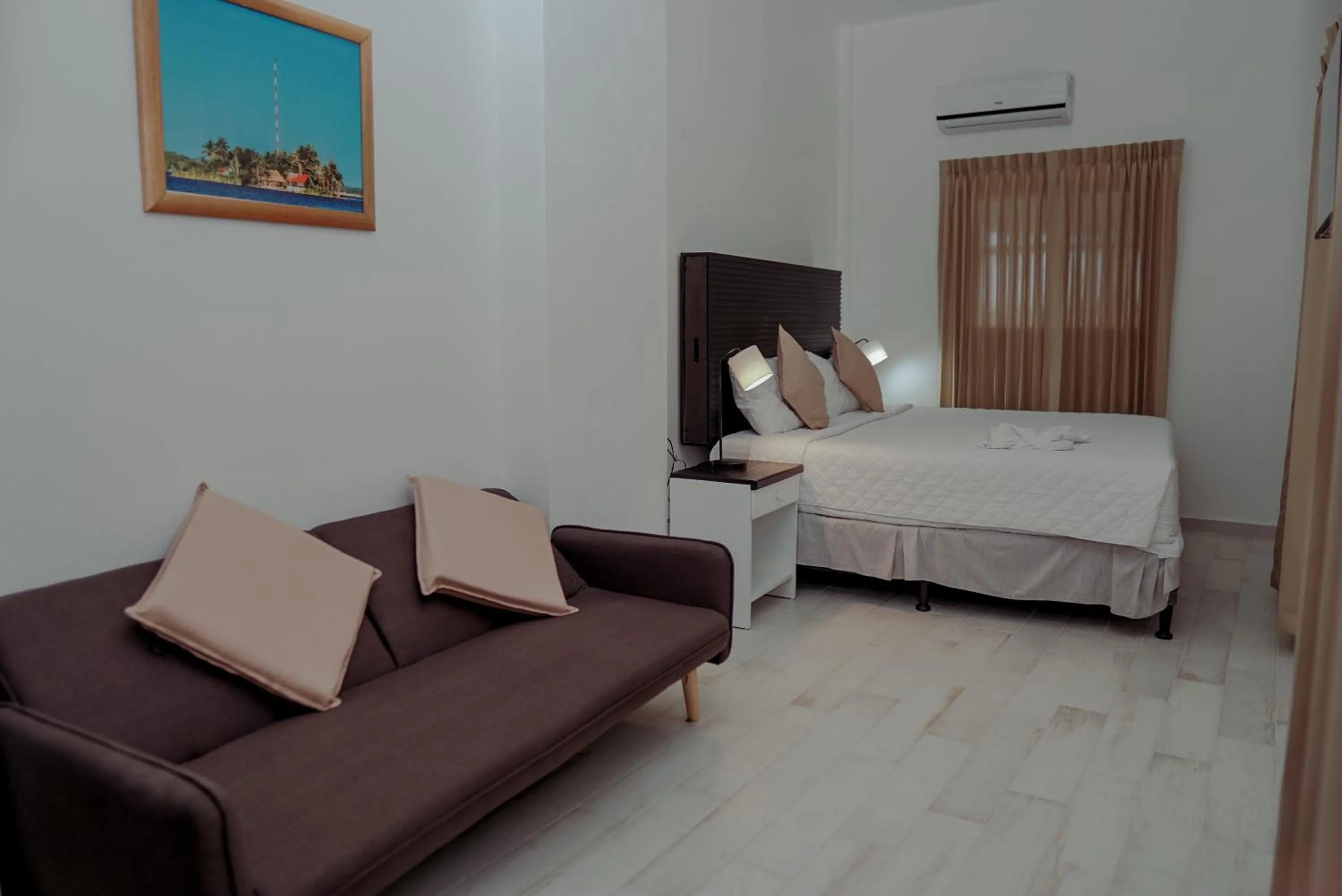 Bed in Hotel Villa del Lago