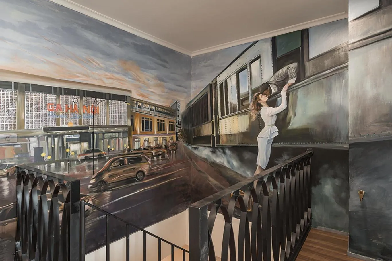 Decorative detail in Narcissus 2 Hotel & Apartment