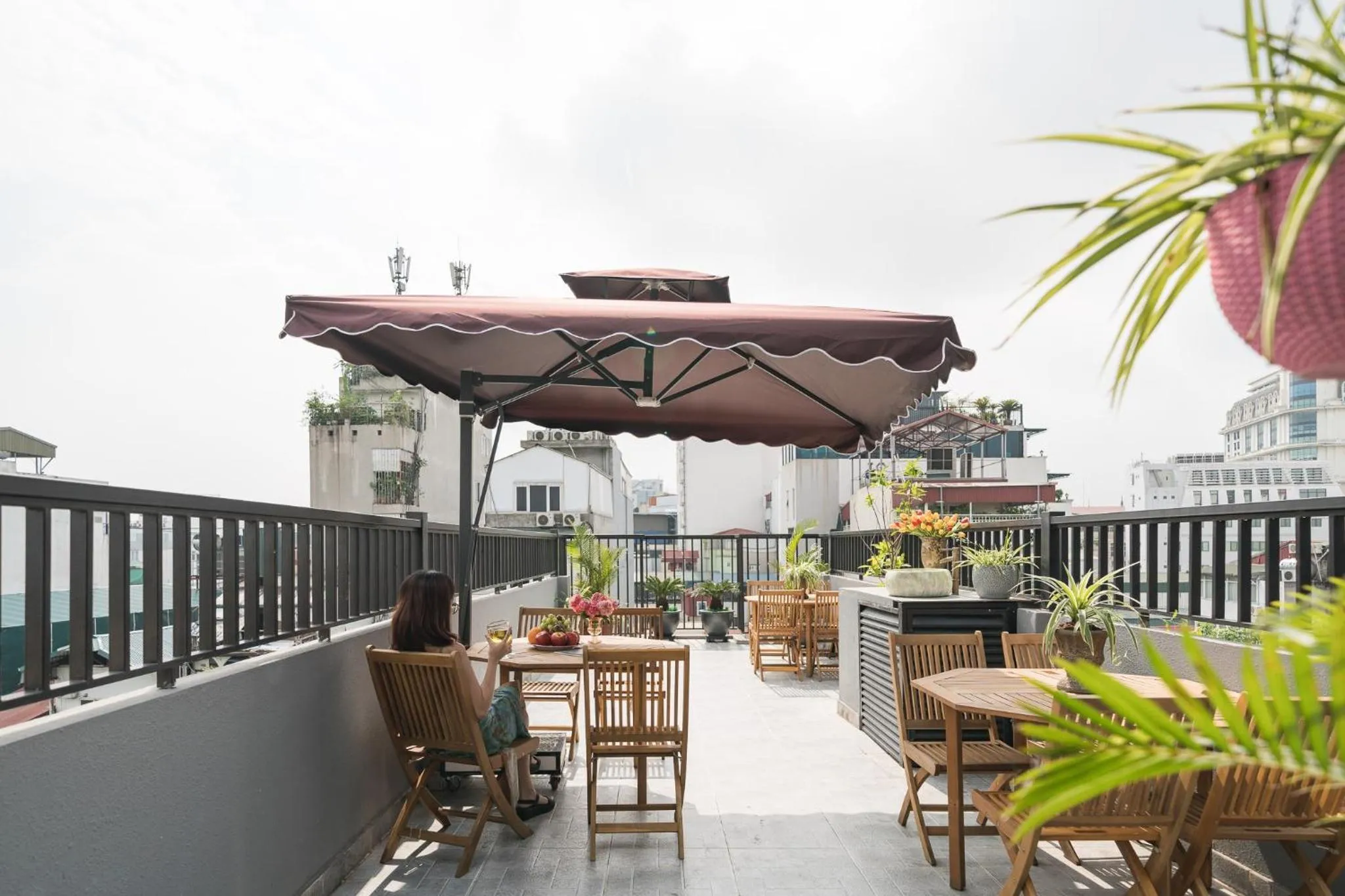 Balcony/Terrace in Narcissus 2 Hotel & Apartment
