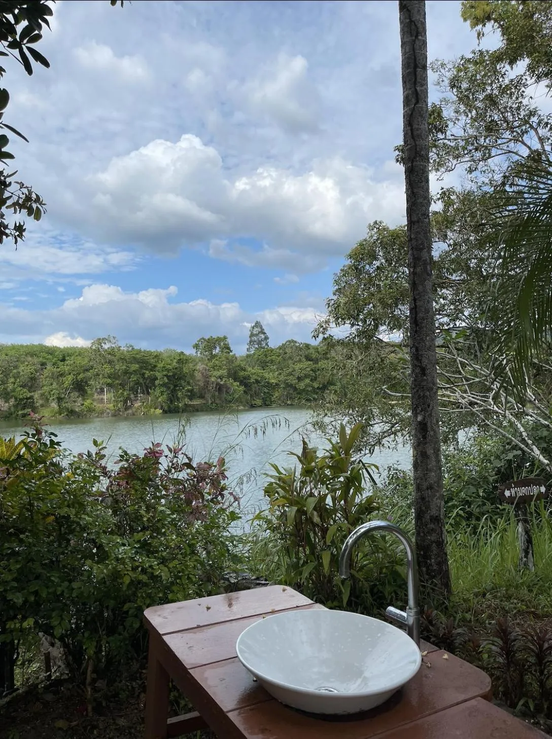 Natural landscape in Sawasdee Lagoon Camping & Restaurant