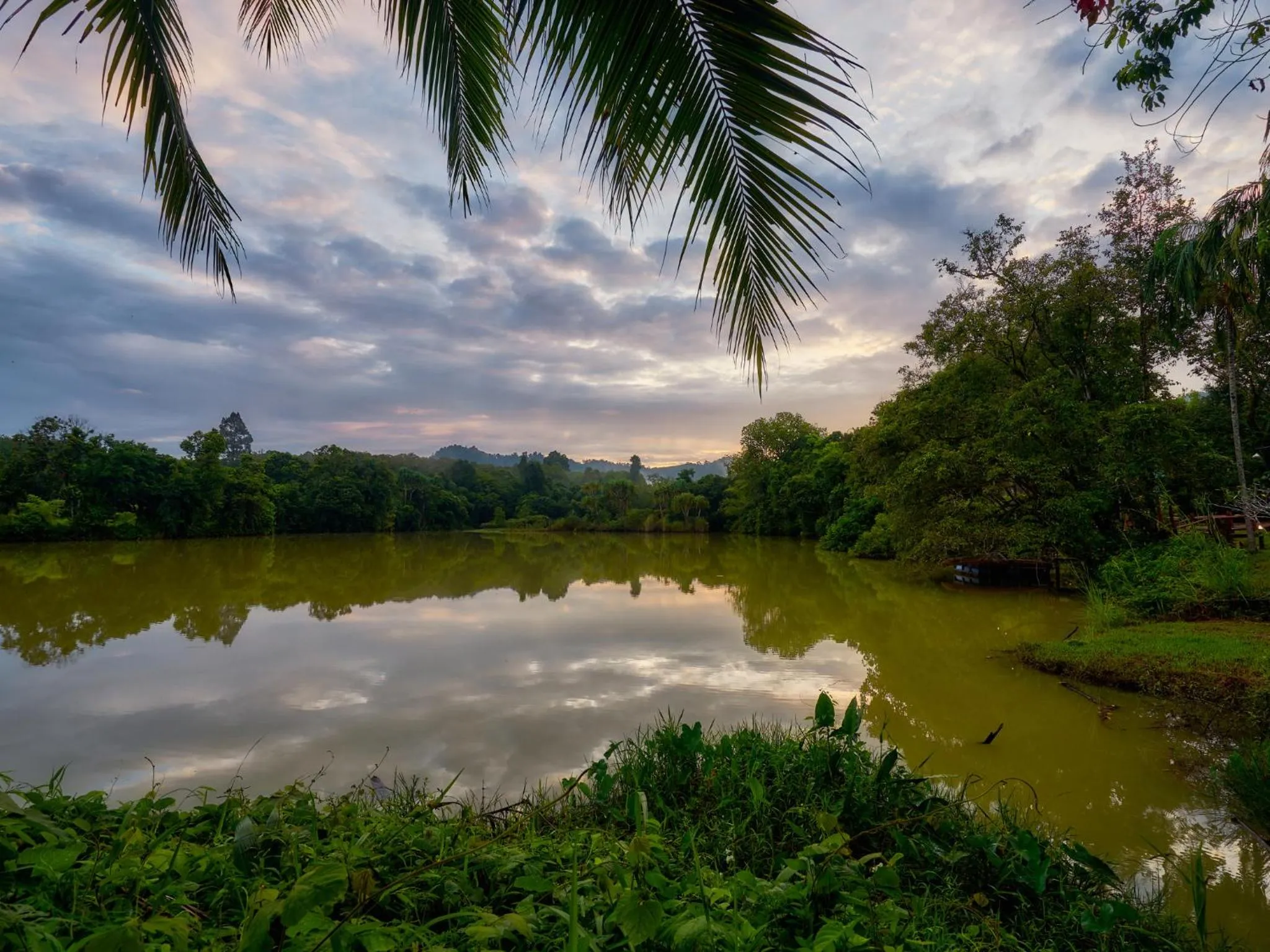 Natural landscape in Sawasdee Lagoon Camping & Restaurant