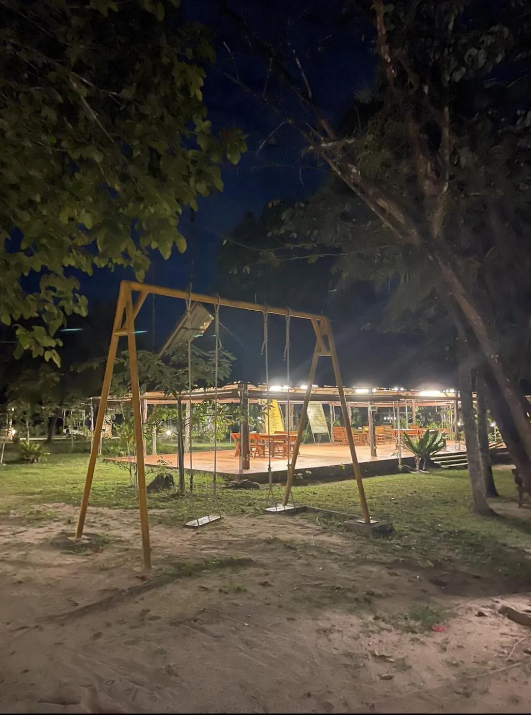 Night in Sawasdee Lagoon Camping & Restaurant