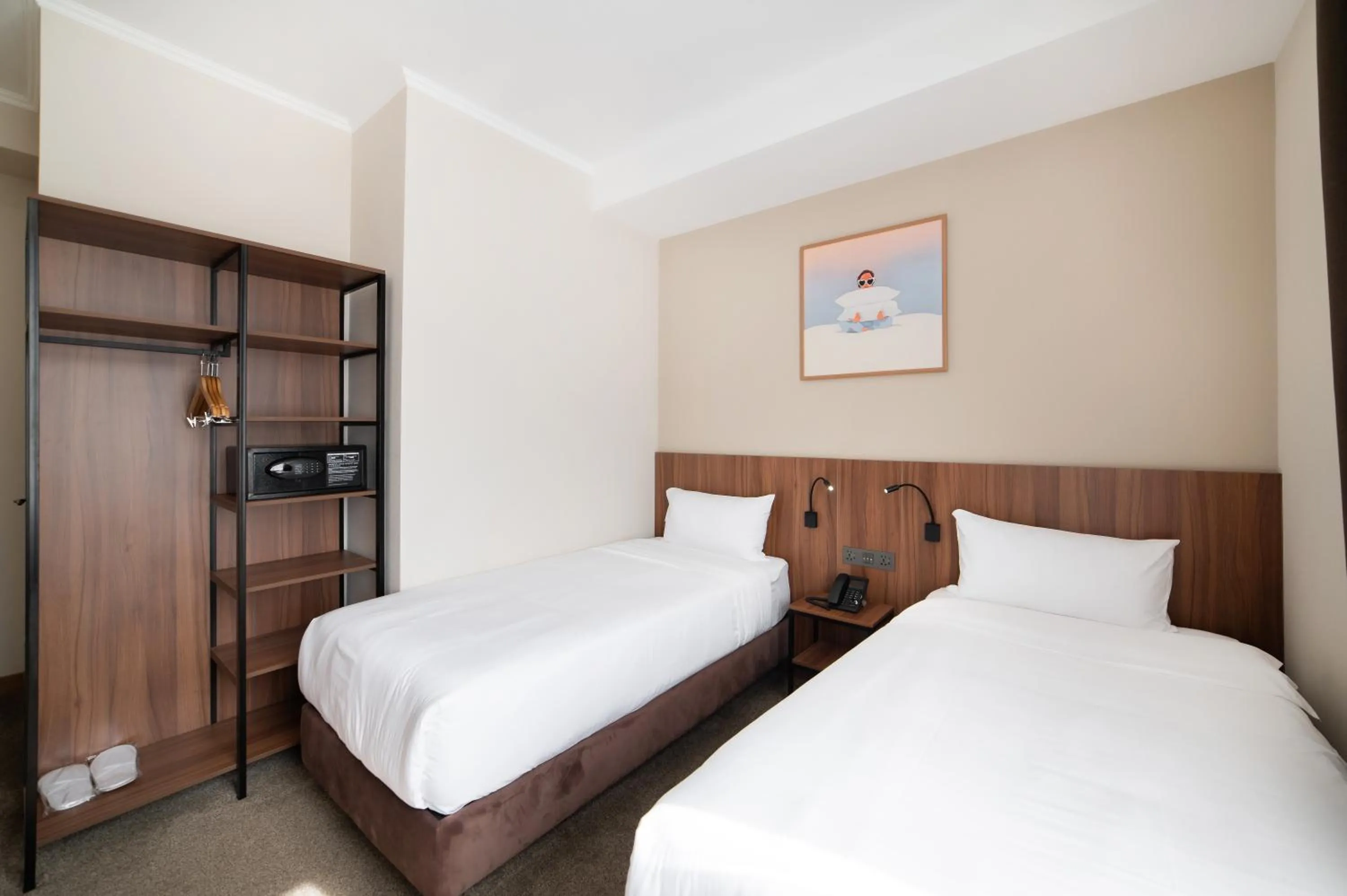 Bed in Freedom hotel Bishkek