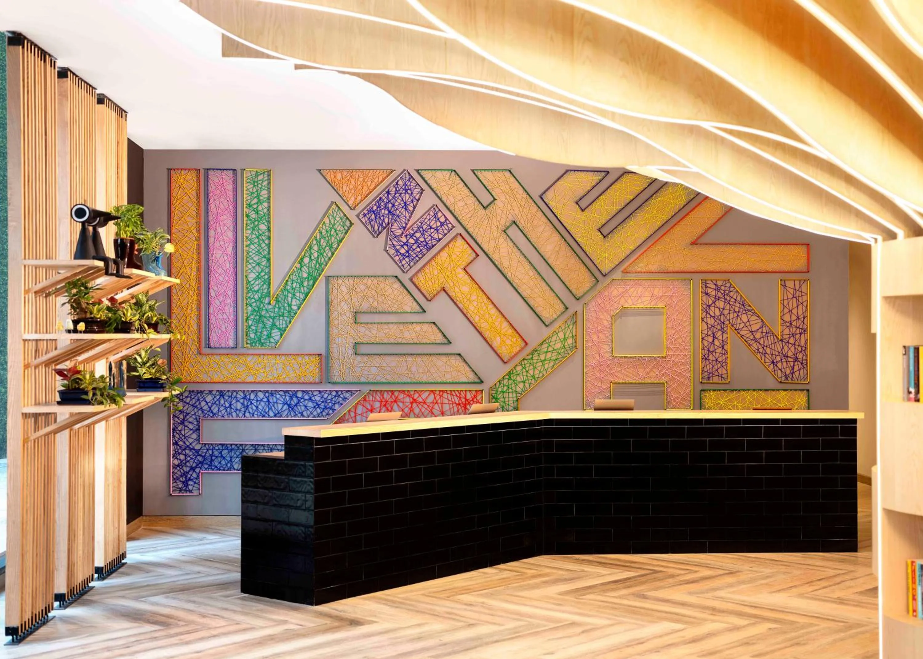 Lobby or reception in Ginger Mumbai Airport